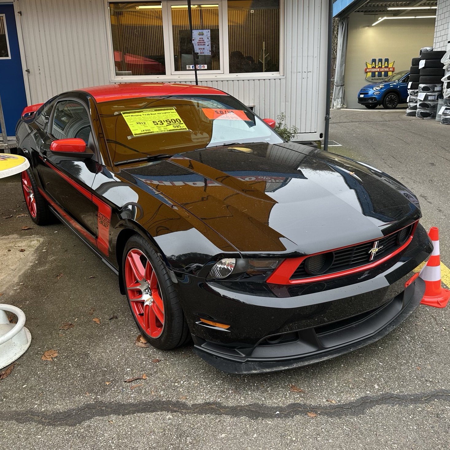 Ford Mustang Boss 302 Laguna Seca 2012