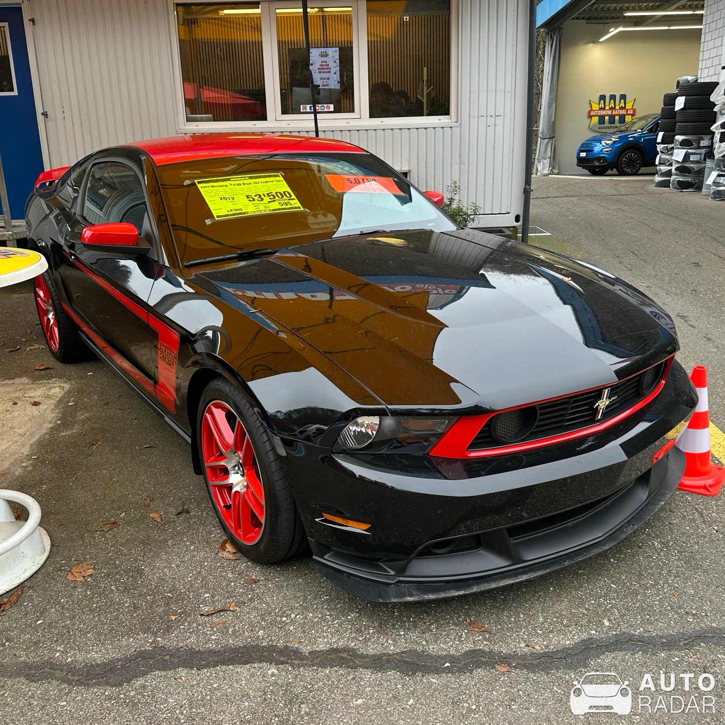 Ford Mustang Boss 302 Laguna Seca 2012 spotted in Seegräben