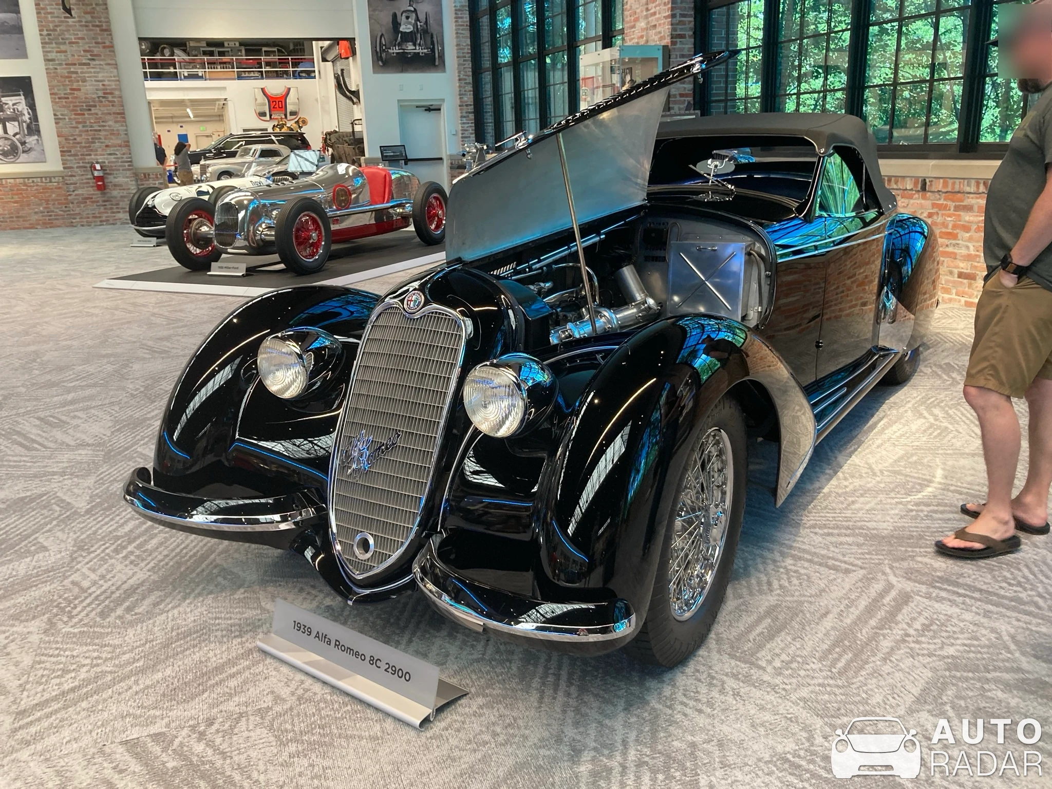 Alfa Romeo 8C 2900 MM spotted in Jacksonville