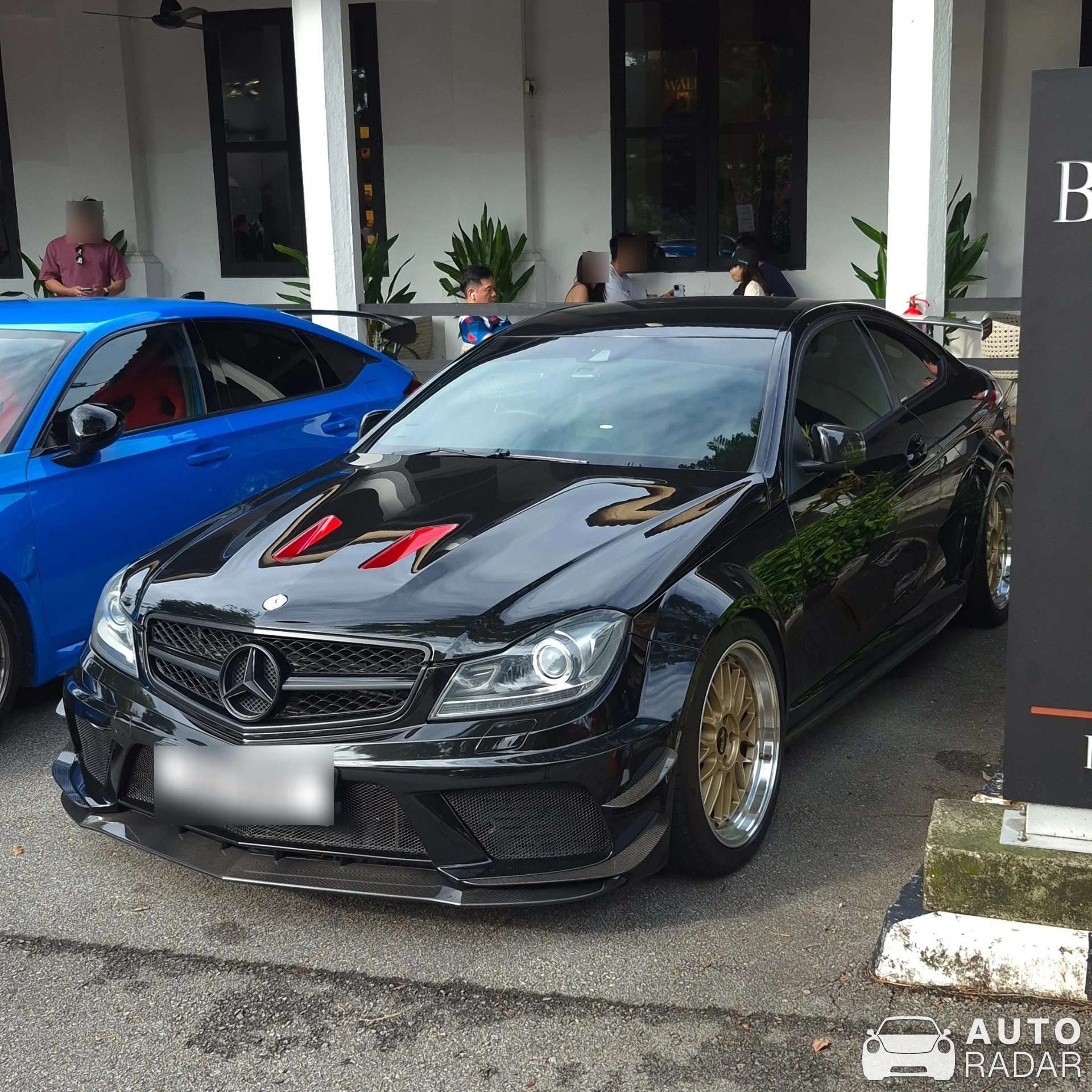 Mercedes-Benz C63 AMG Black Series spotted in Singapore