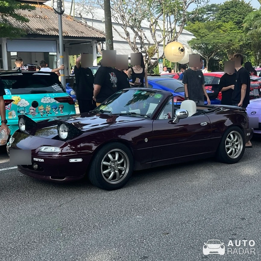 Mazda MX-5 NA spotted in Singapore, Singapore