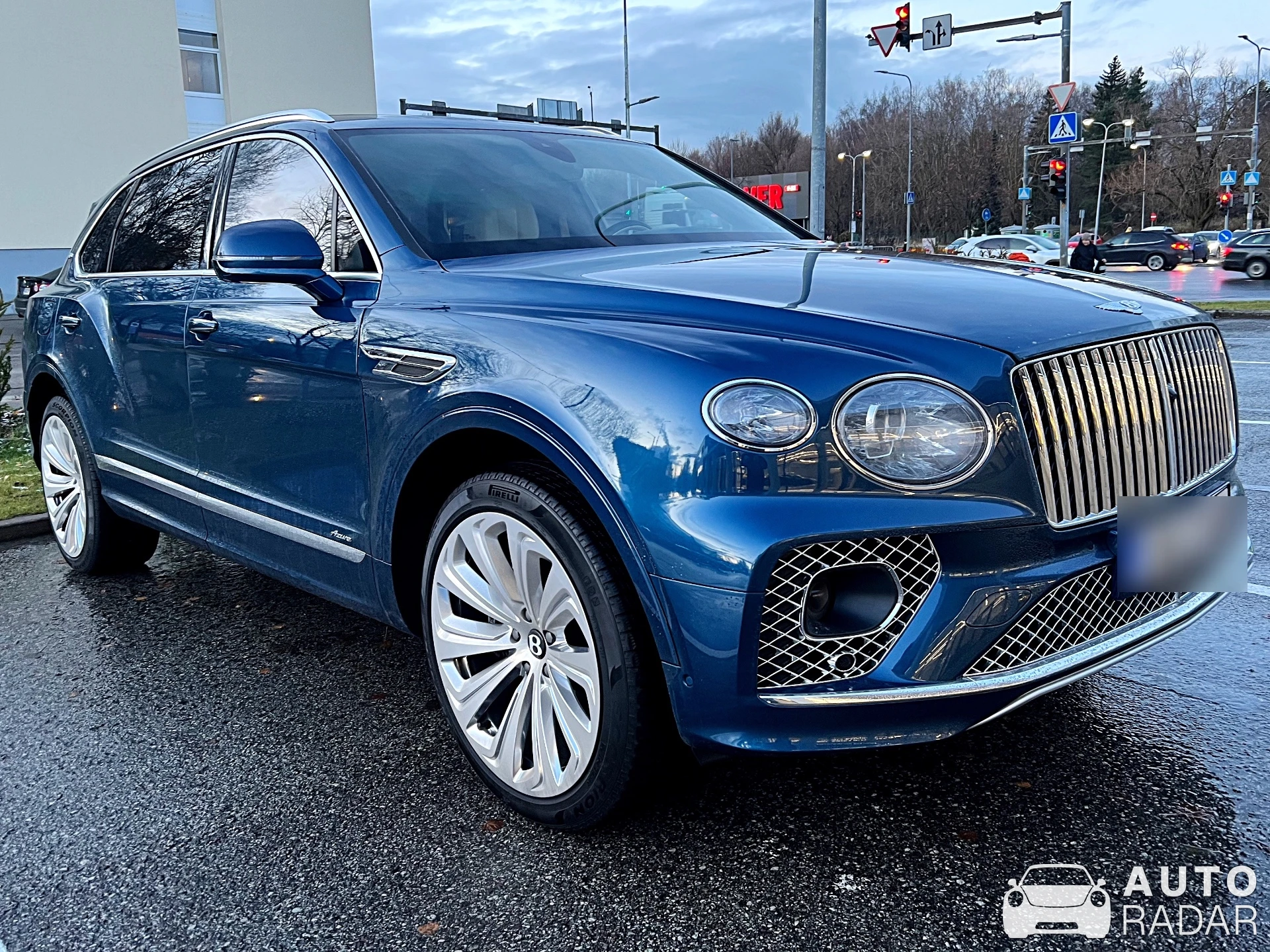 Bentley Bentayga Azure EWB First Edition spotted in Tallinn, Эстония