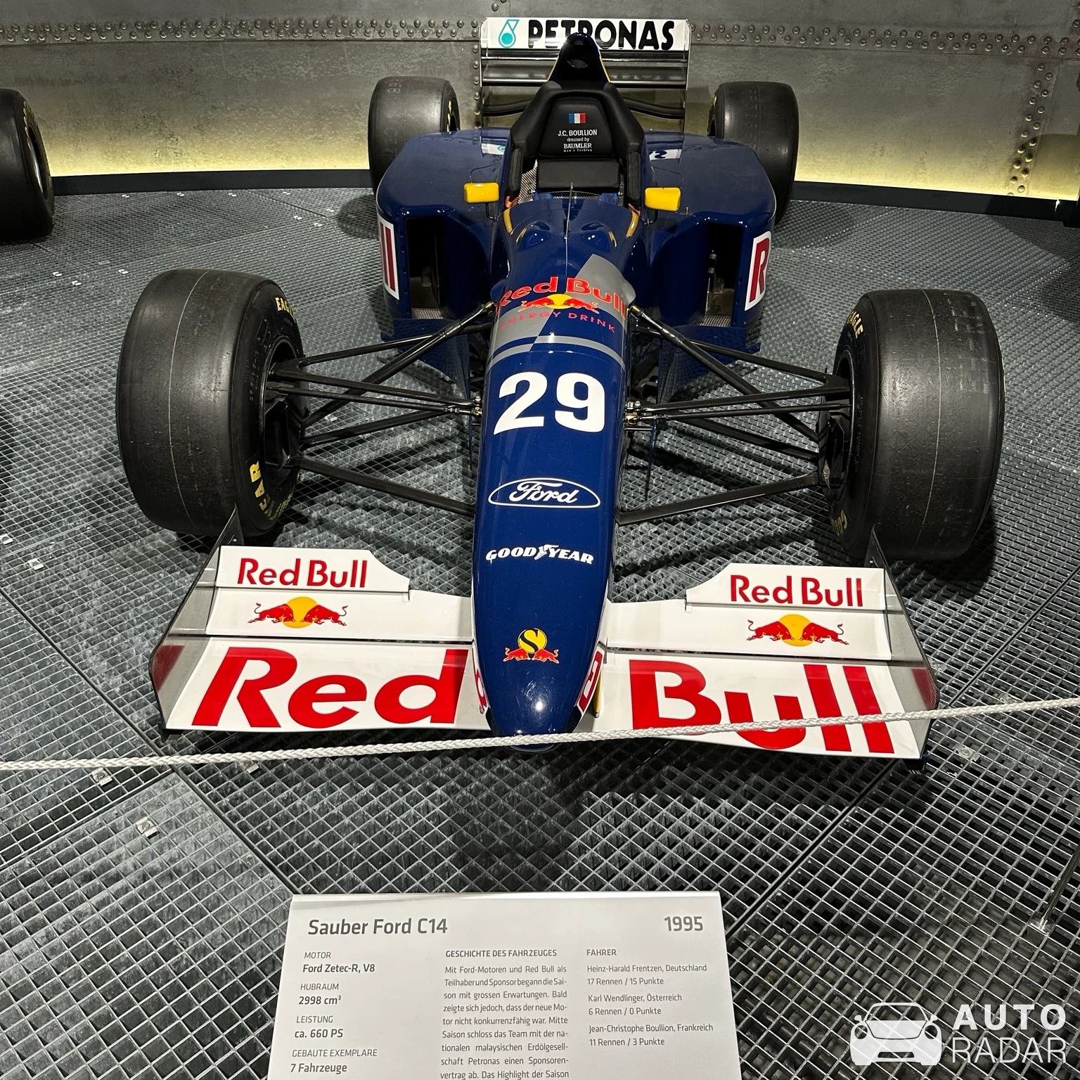 Sauber C14 spotted in Romanshorn