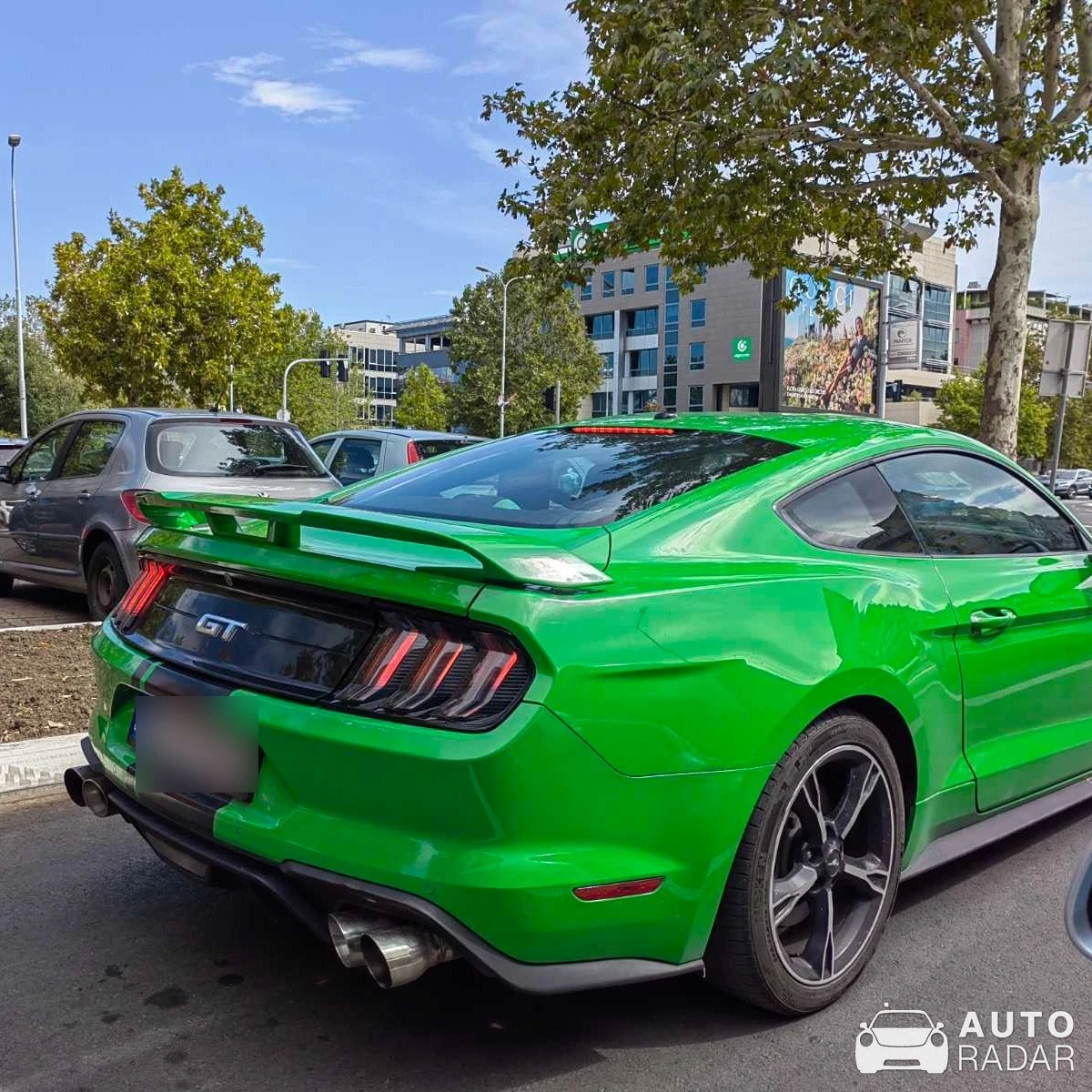 Ford Mustang GT spotted in Belgrade, Serbia
