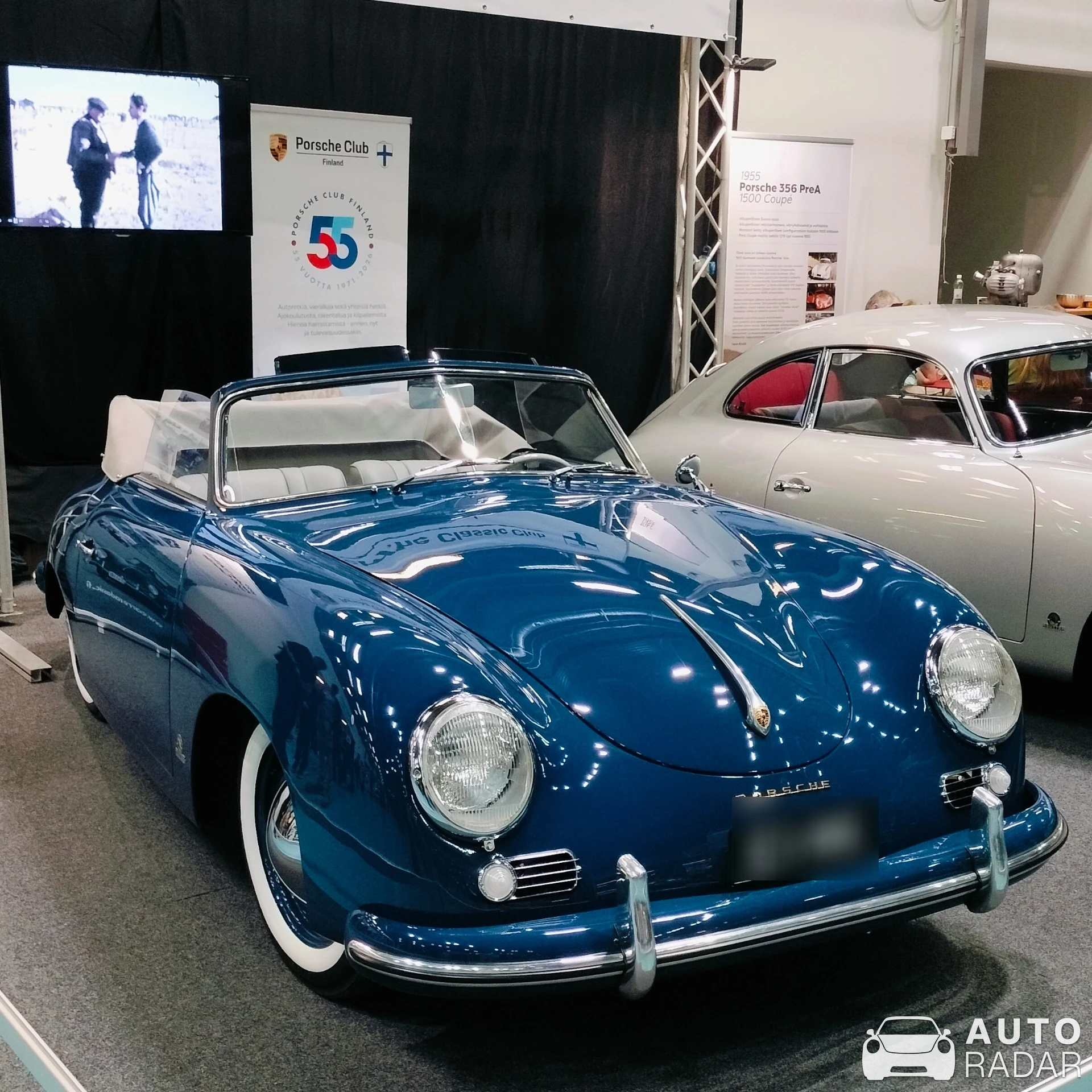 Porsche 356 A Cabriolet spotted in Lahti