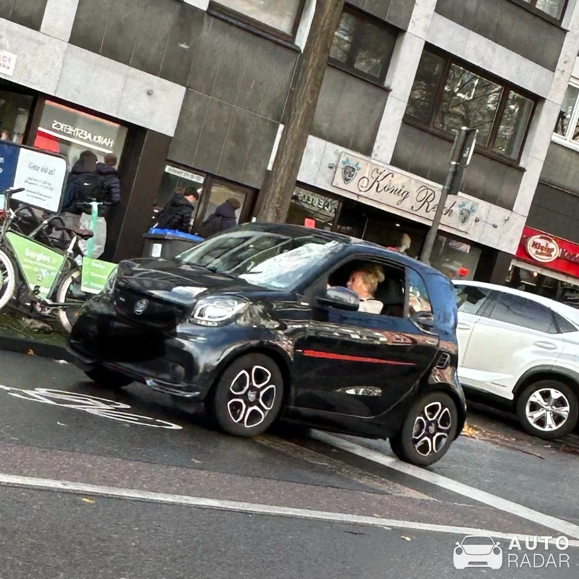 Smart Fortwo Brabus EV spotted in Köln