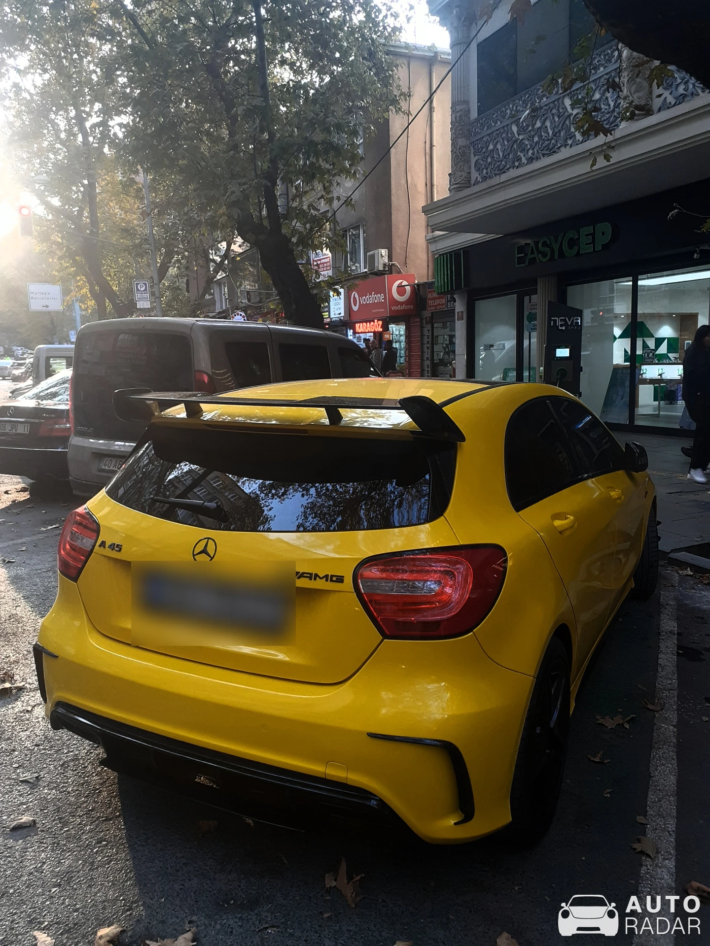 Mercedes-AMG A 45 W176 2015 spotted in Çankaya, Türkiye