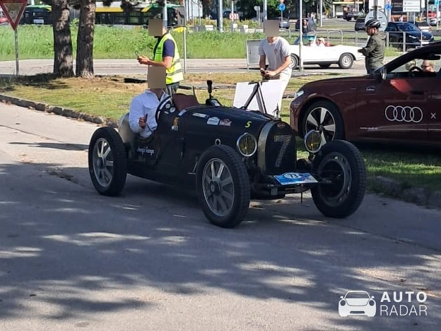 Bugatti Type 51 spotted in Žilina