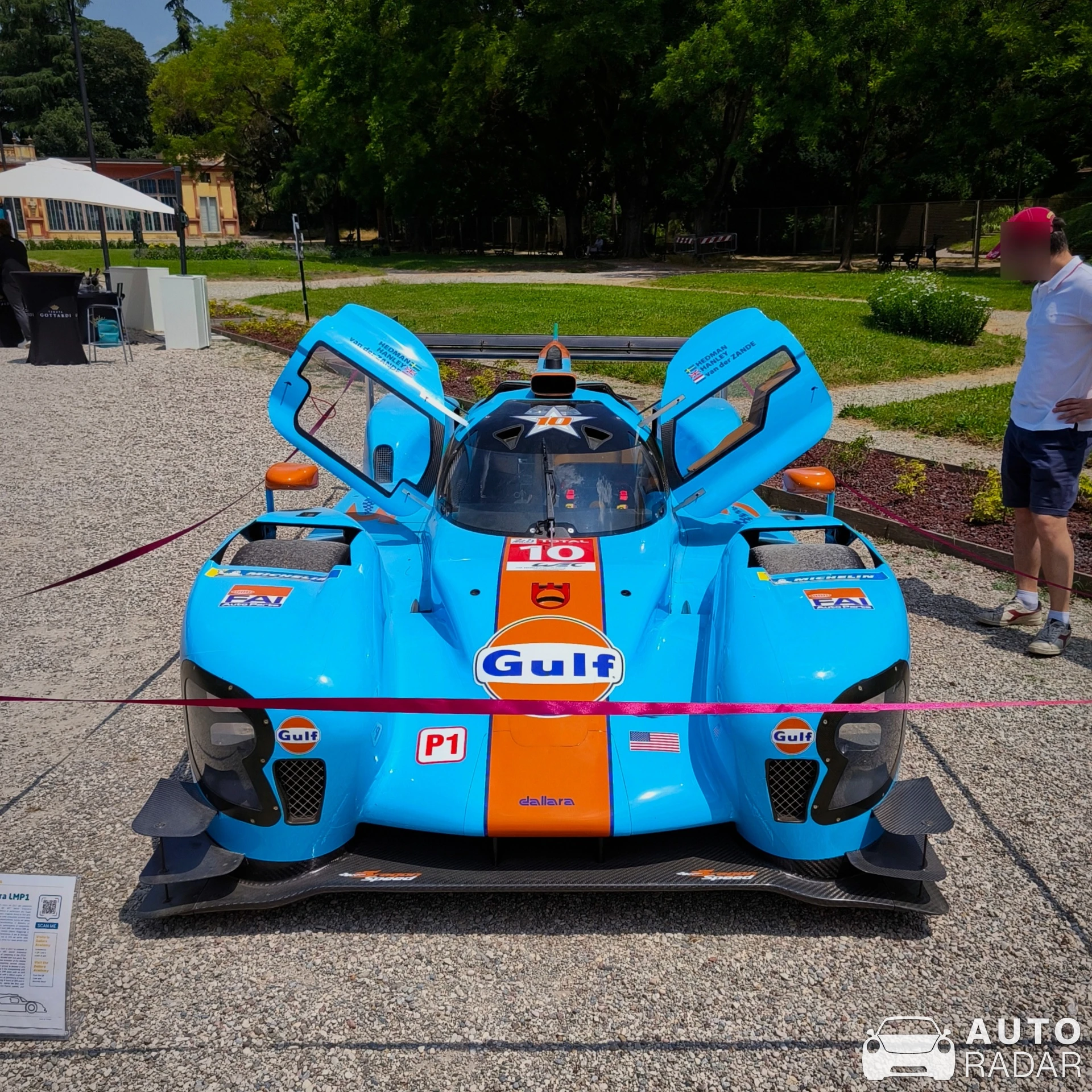 Dallara LMP1 spotted in Modena