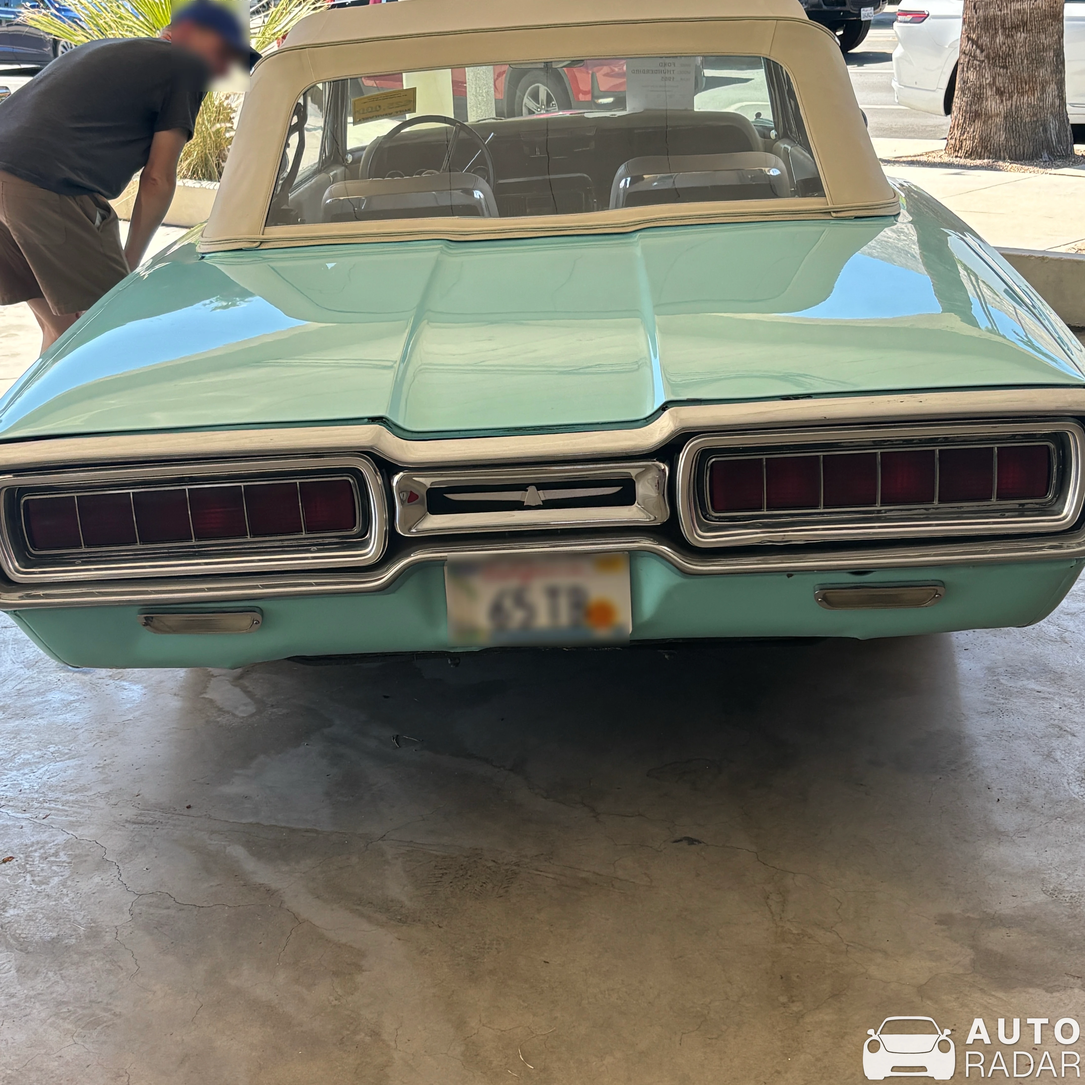 Ford Thunderbird spotted in Palm Springs