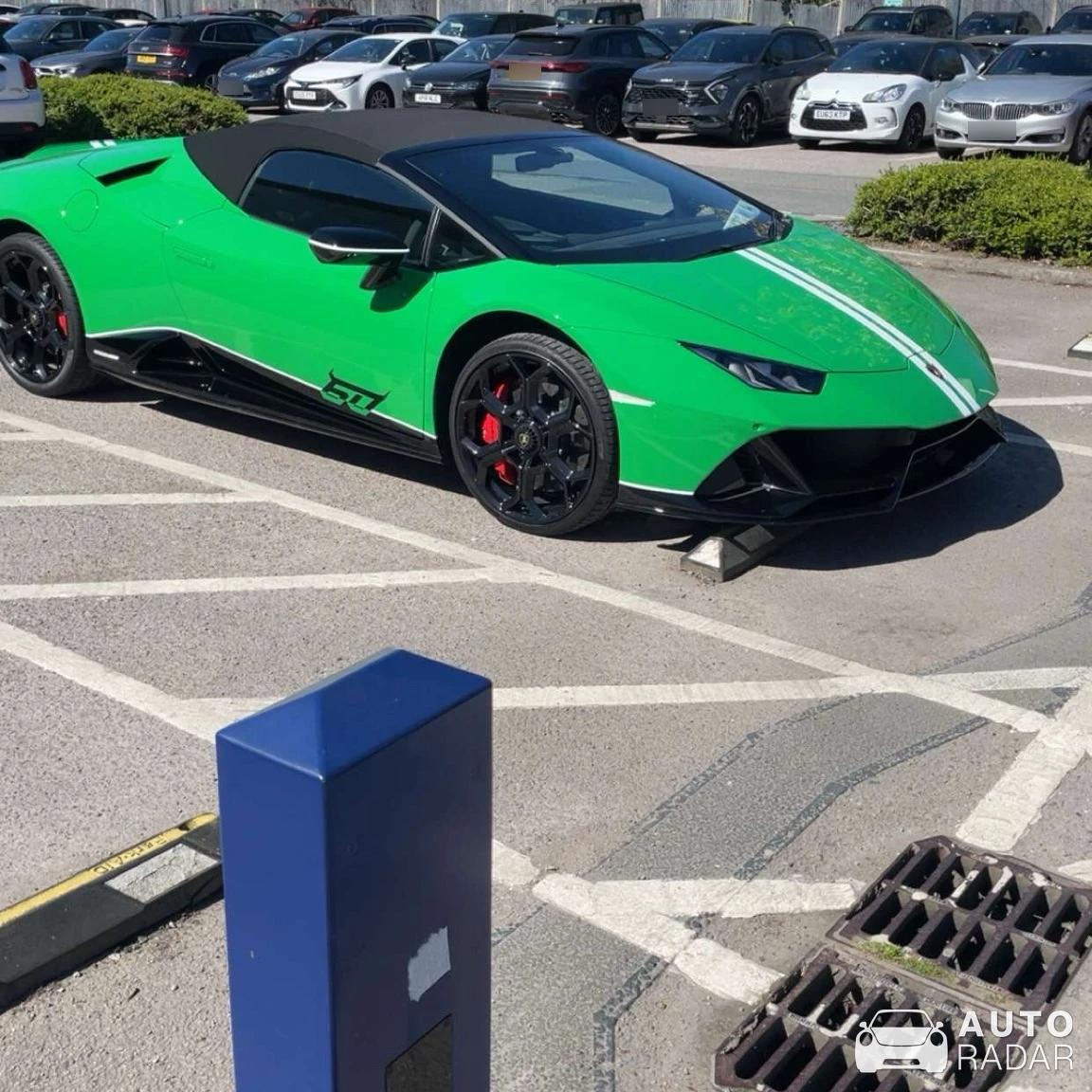 Lamborghini Huracán LP640-4 EVO Spyder 60th Anniversary spotted