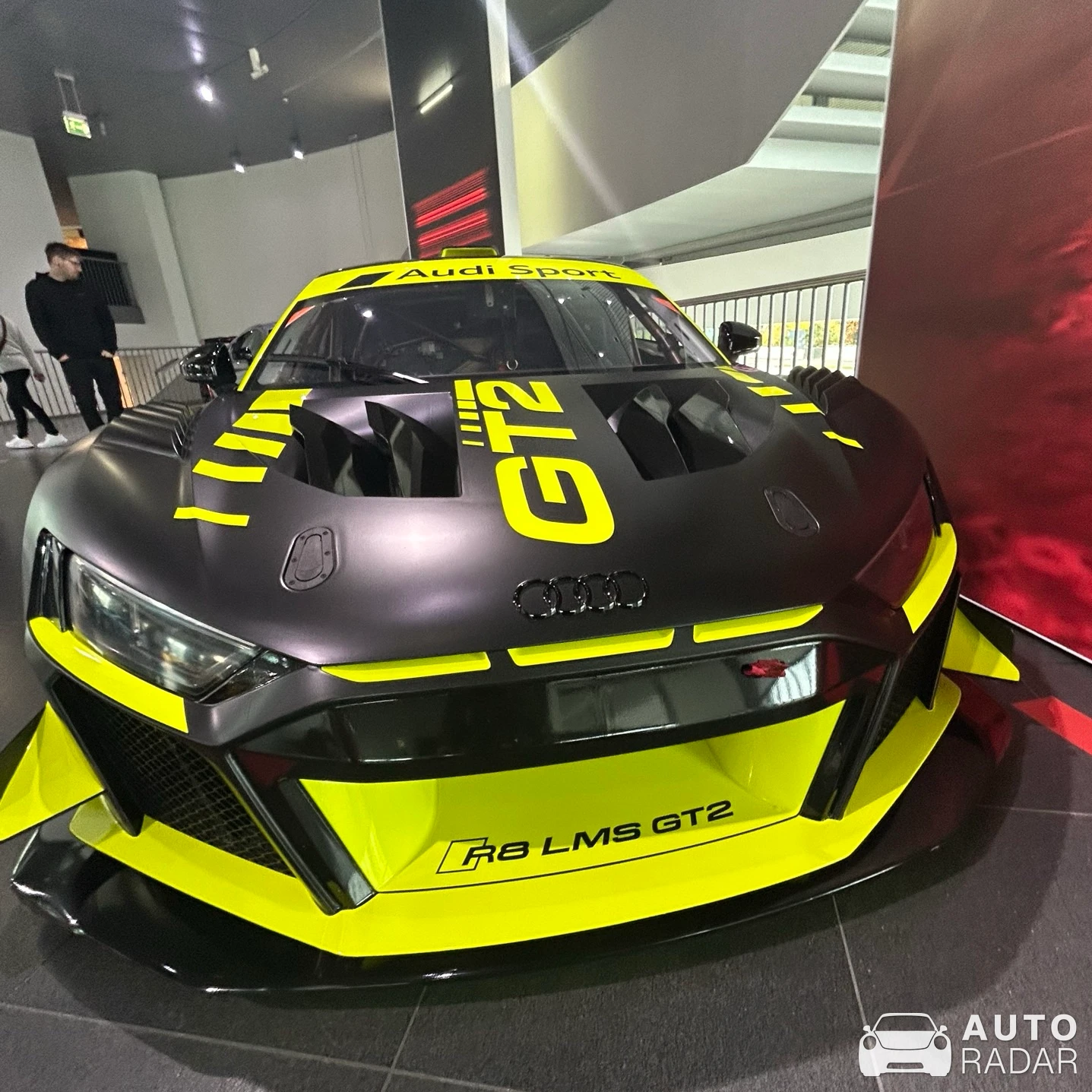 Audi R8 LMS spotted in Ingolstadt