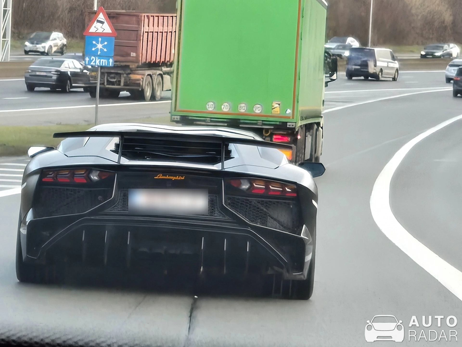 Lamborghini Aventador LP750-4 SuperVeloce spotted in Vilvoorde, Belgium