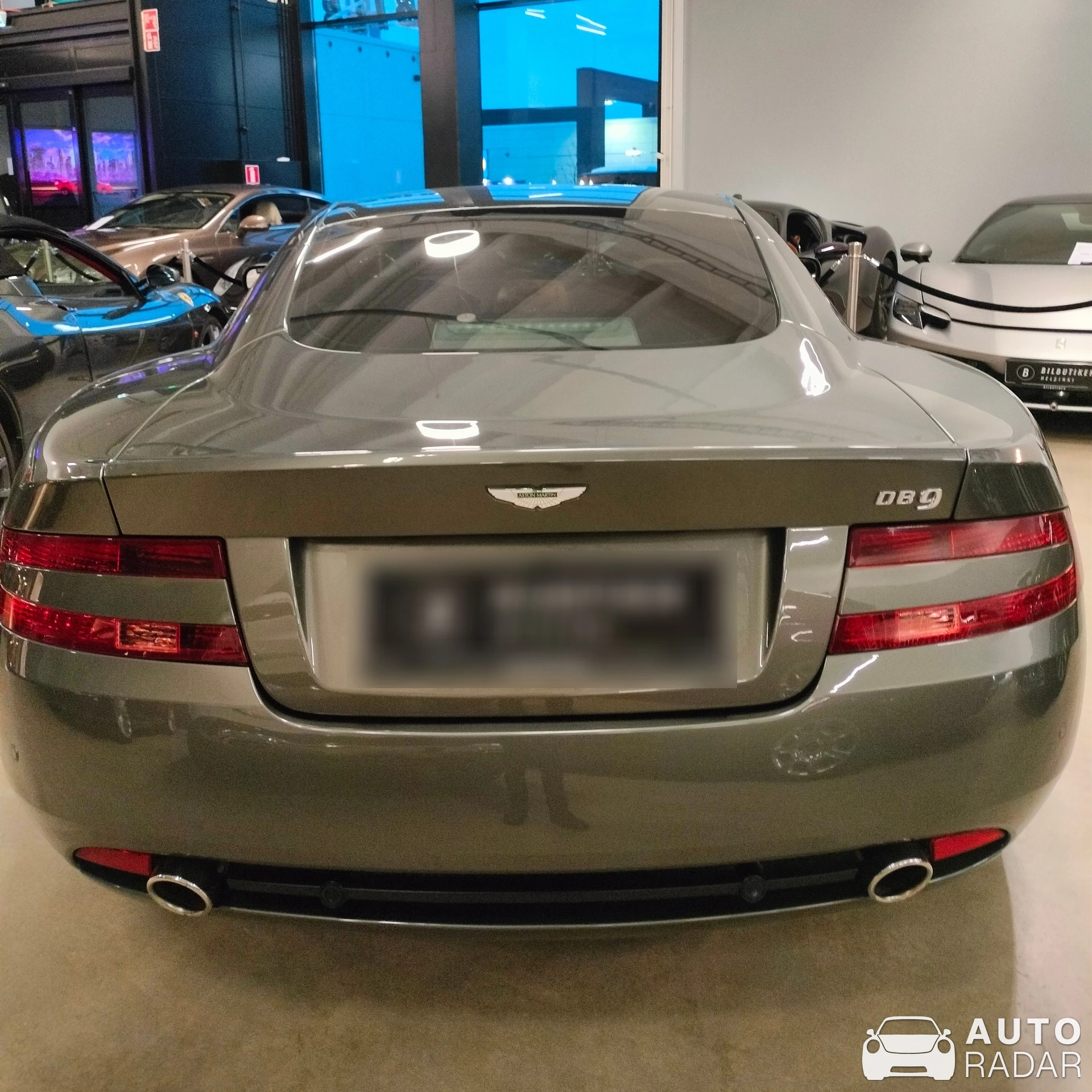 Aston Martin DB9 spotted in Vantaa, Finland