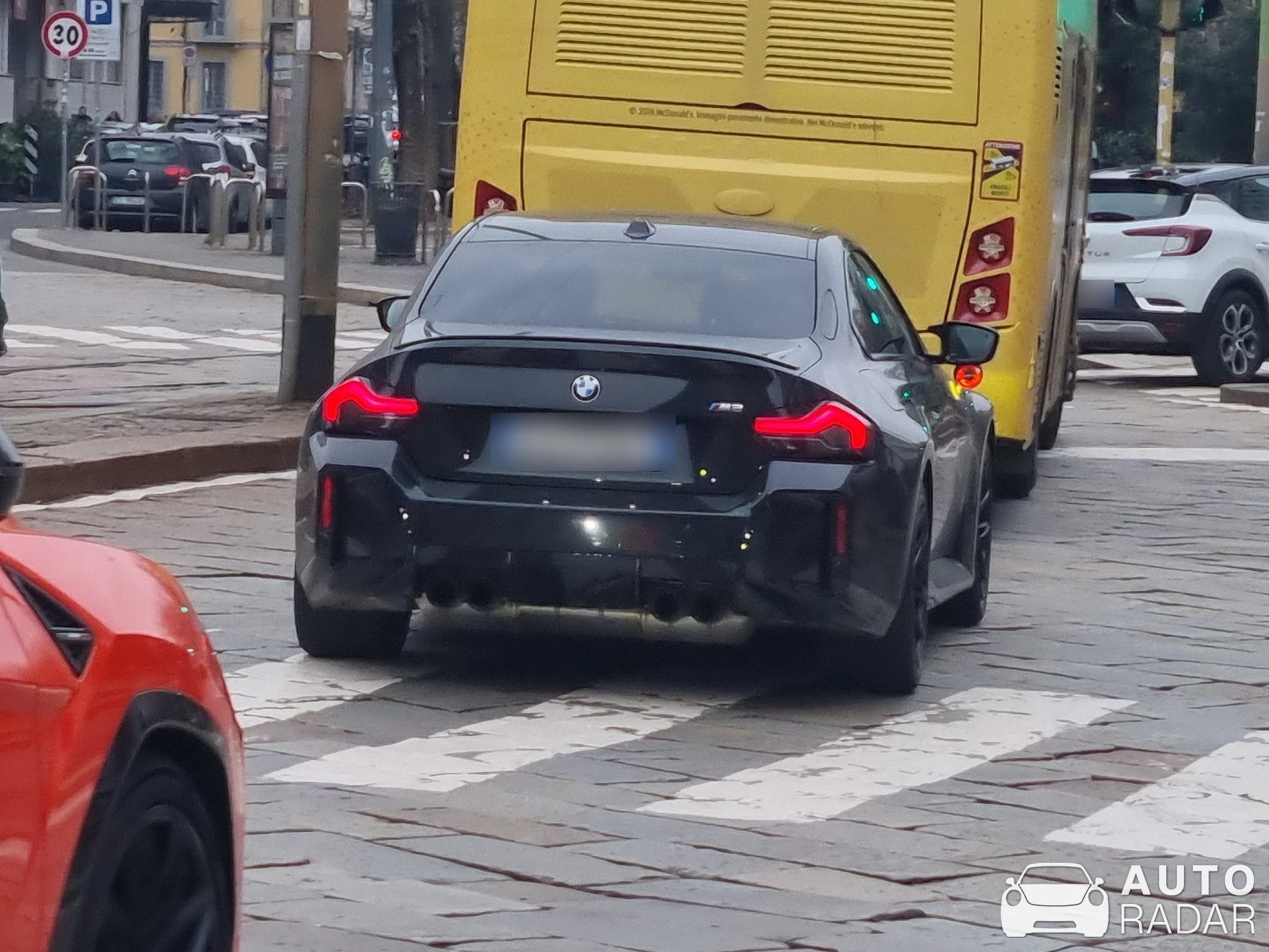 BMW M2 G87 Coupé spotted in Milano, Italy