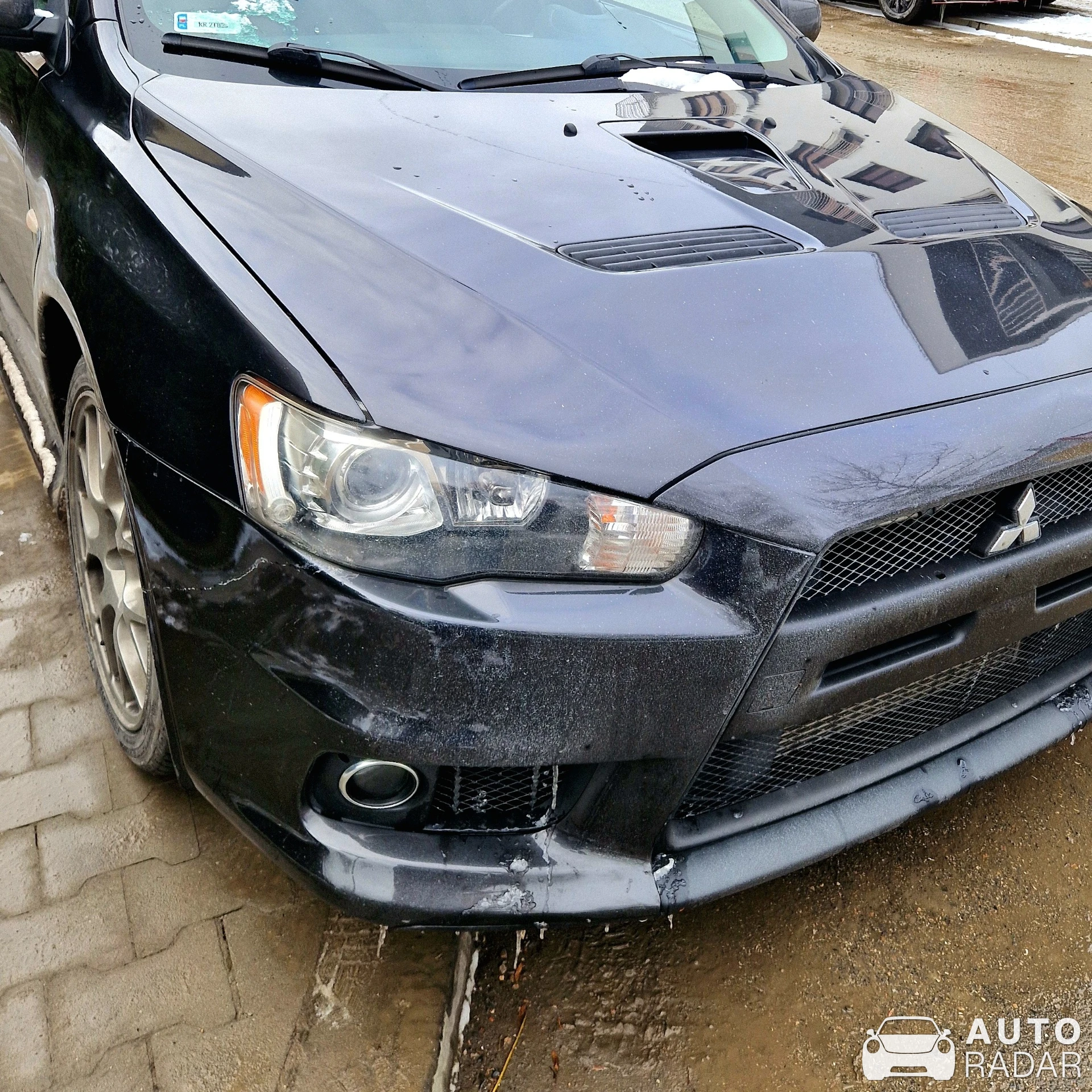 Mitsubishi Lancer Evolution X MR spotted in Kraków