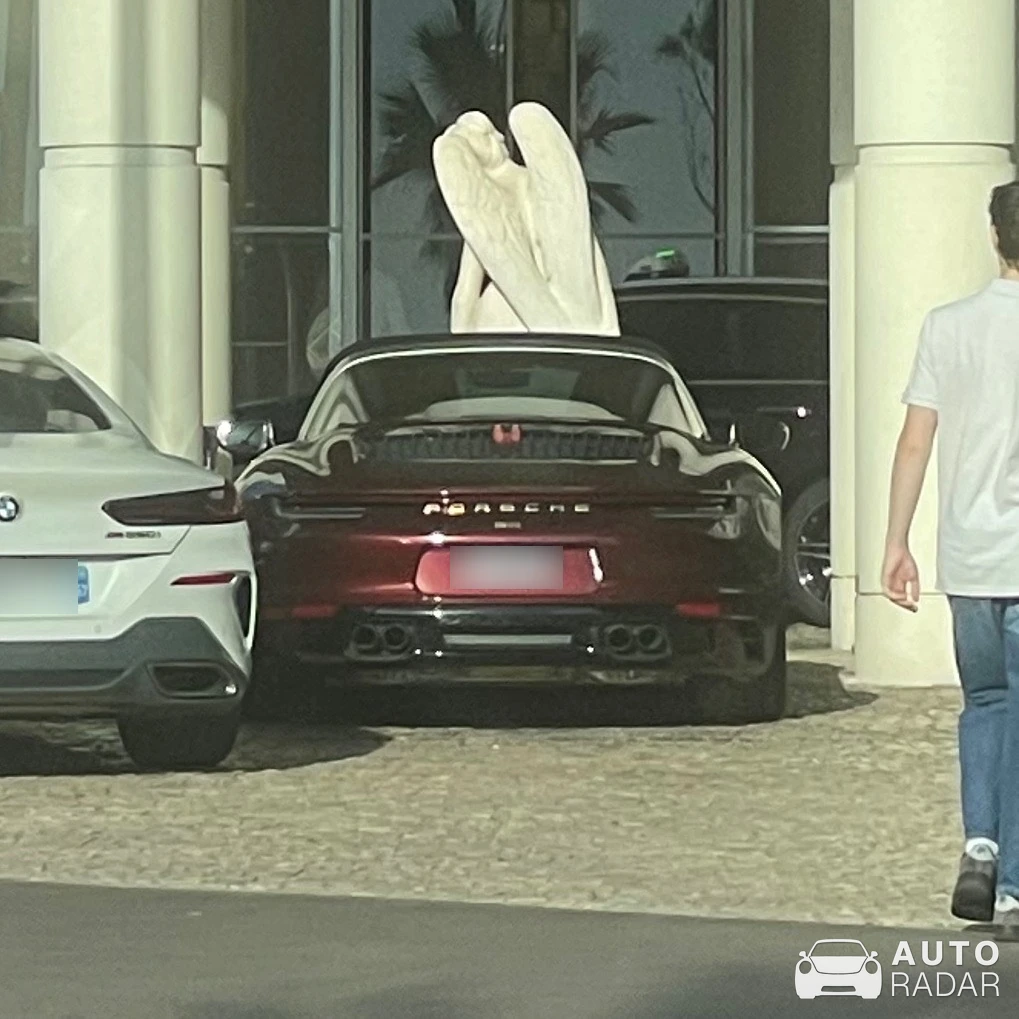 Porsche 992 Targa 4S Heritage Design Edition spotted in Cannes, France