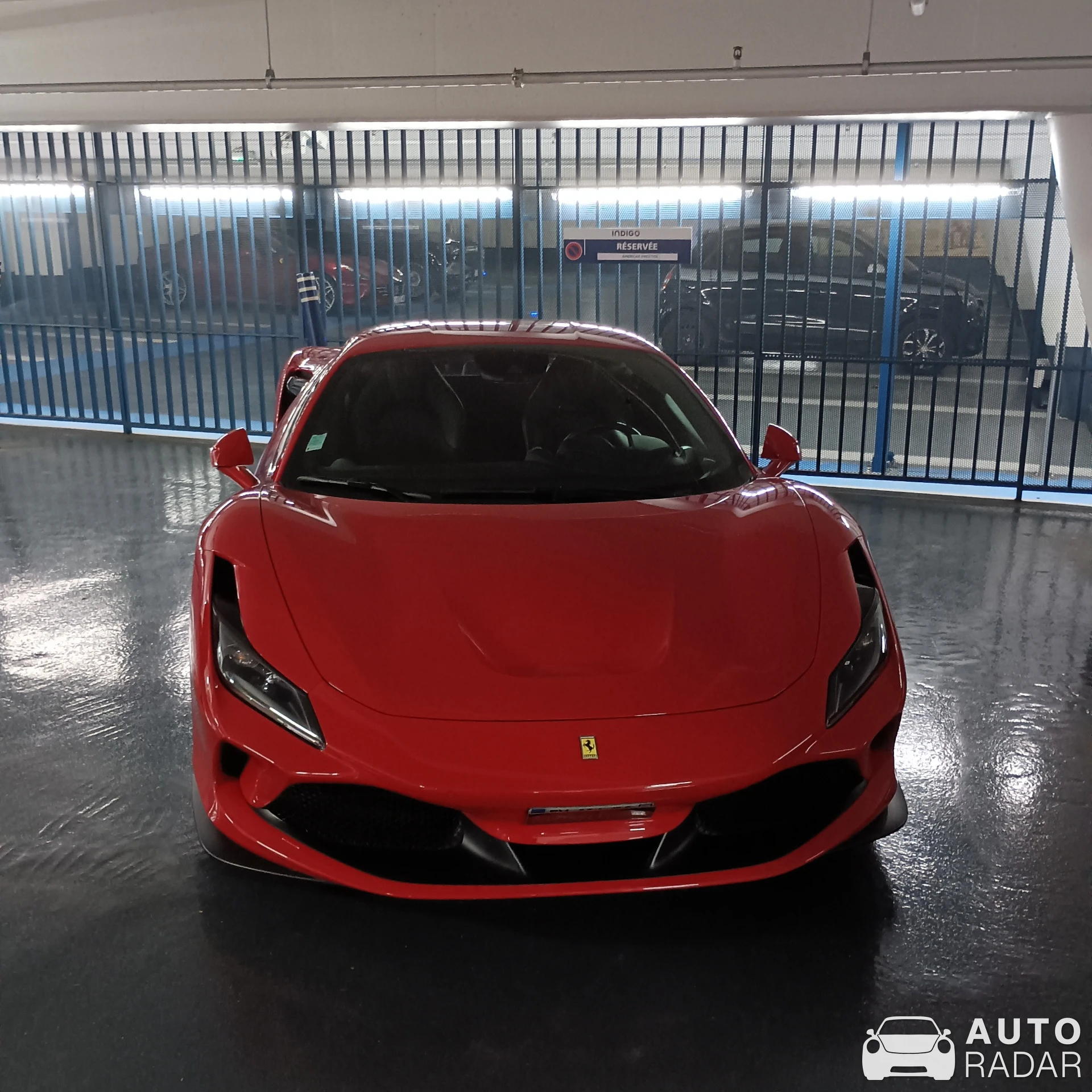 Ferrari F8 Tributo spotted in Paris, France