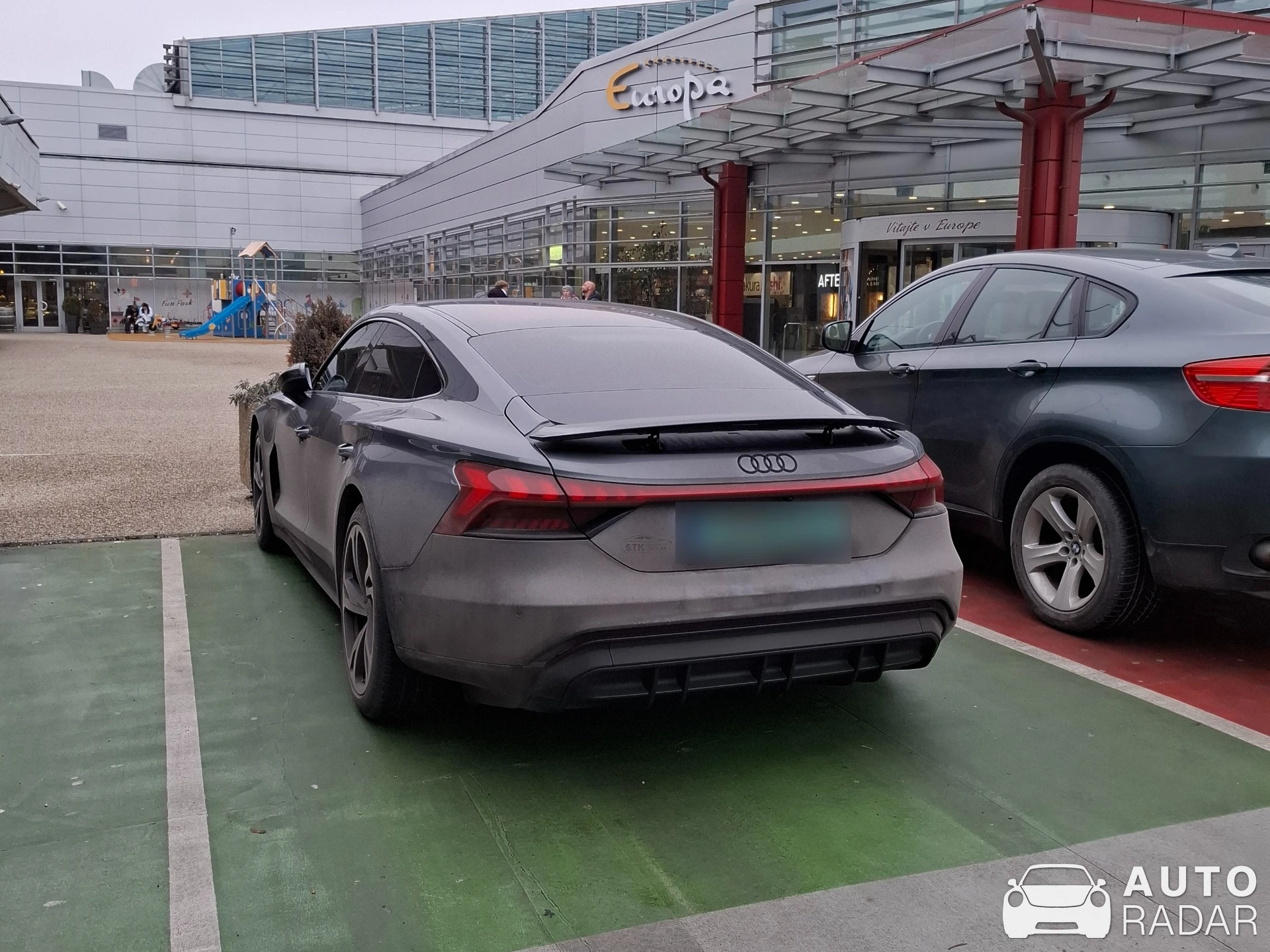 Audi RS E-Tron GT spotted in Banská Bystrica, Slovensko