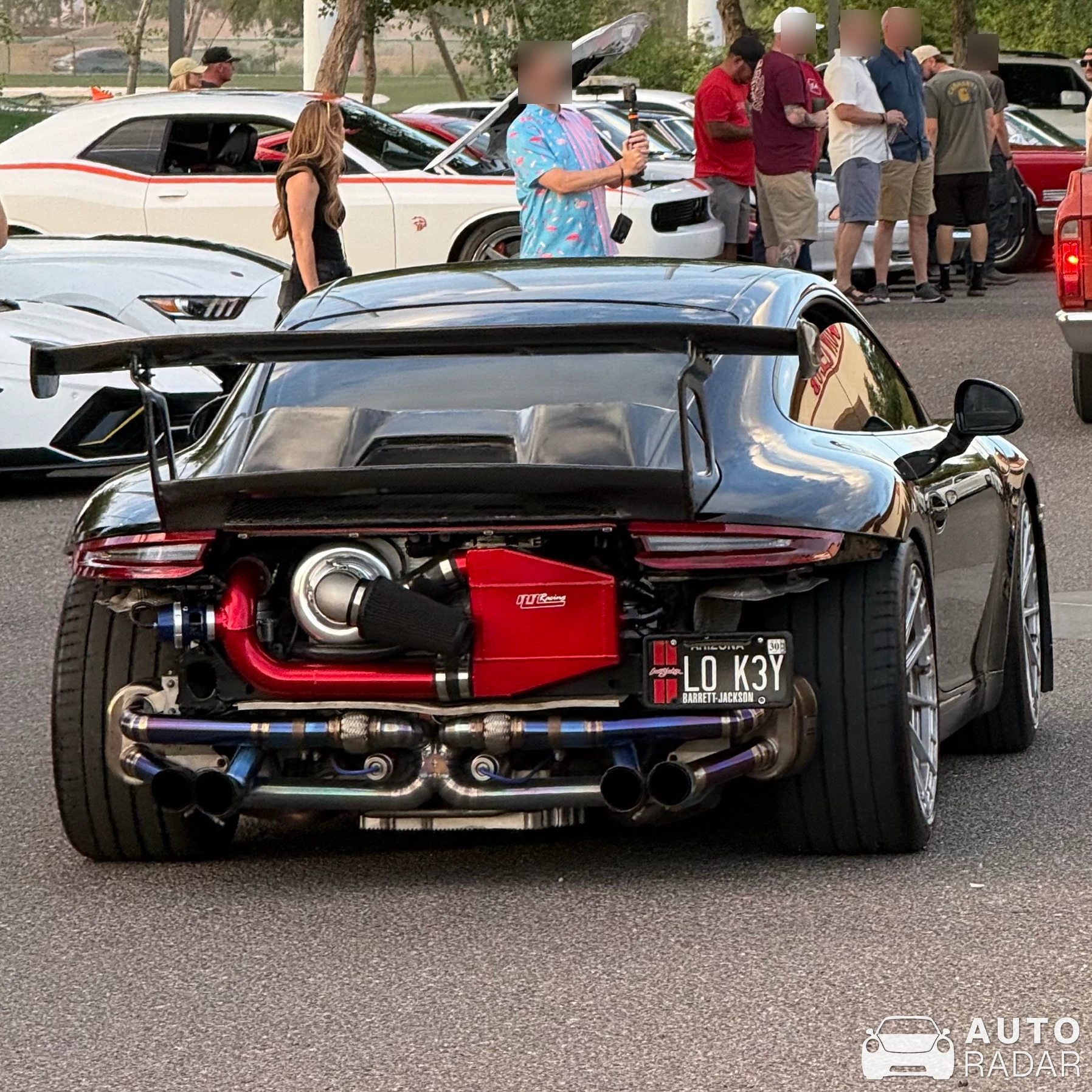 Porsche 991 Turbo S MkI spotted in Chandler
