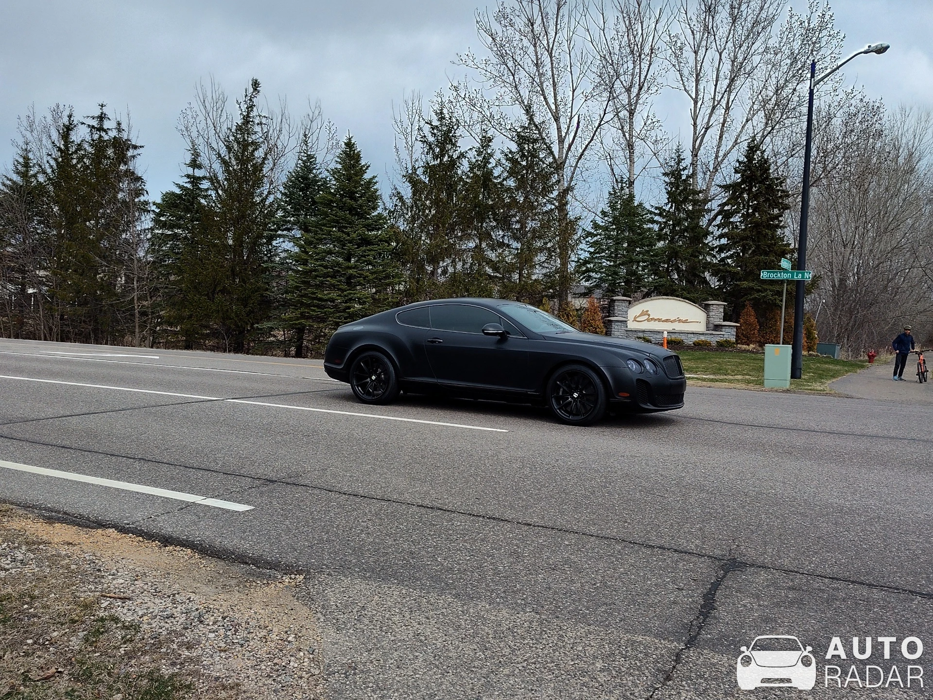 Bentley Continental Supersports Convertible spotted in Corcoran