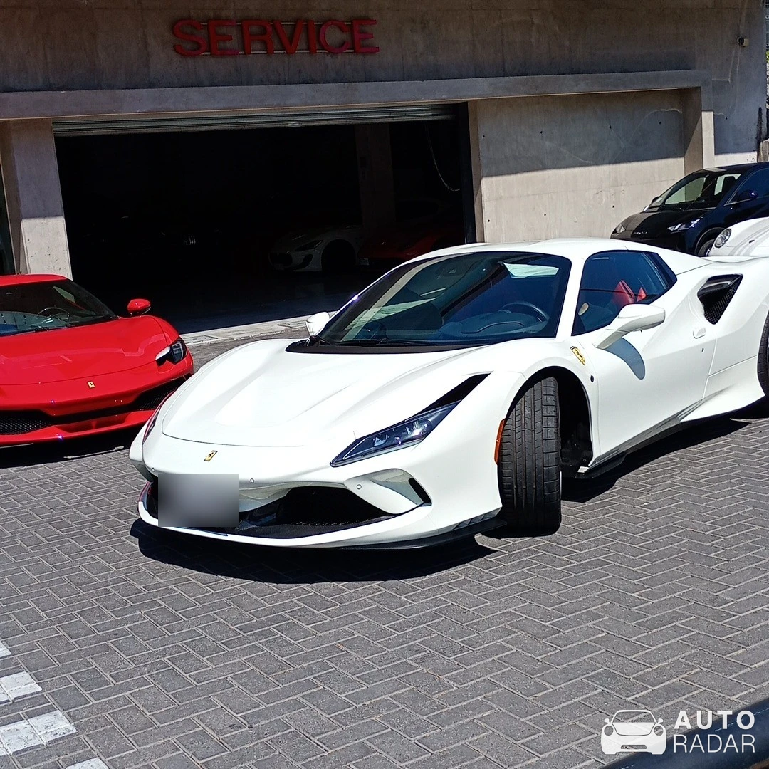 Ferrari F8 Spider spotted in Lo Barnechea, Chile