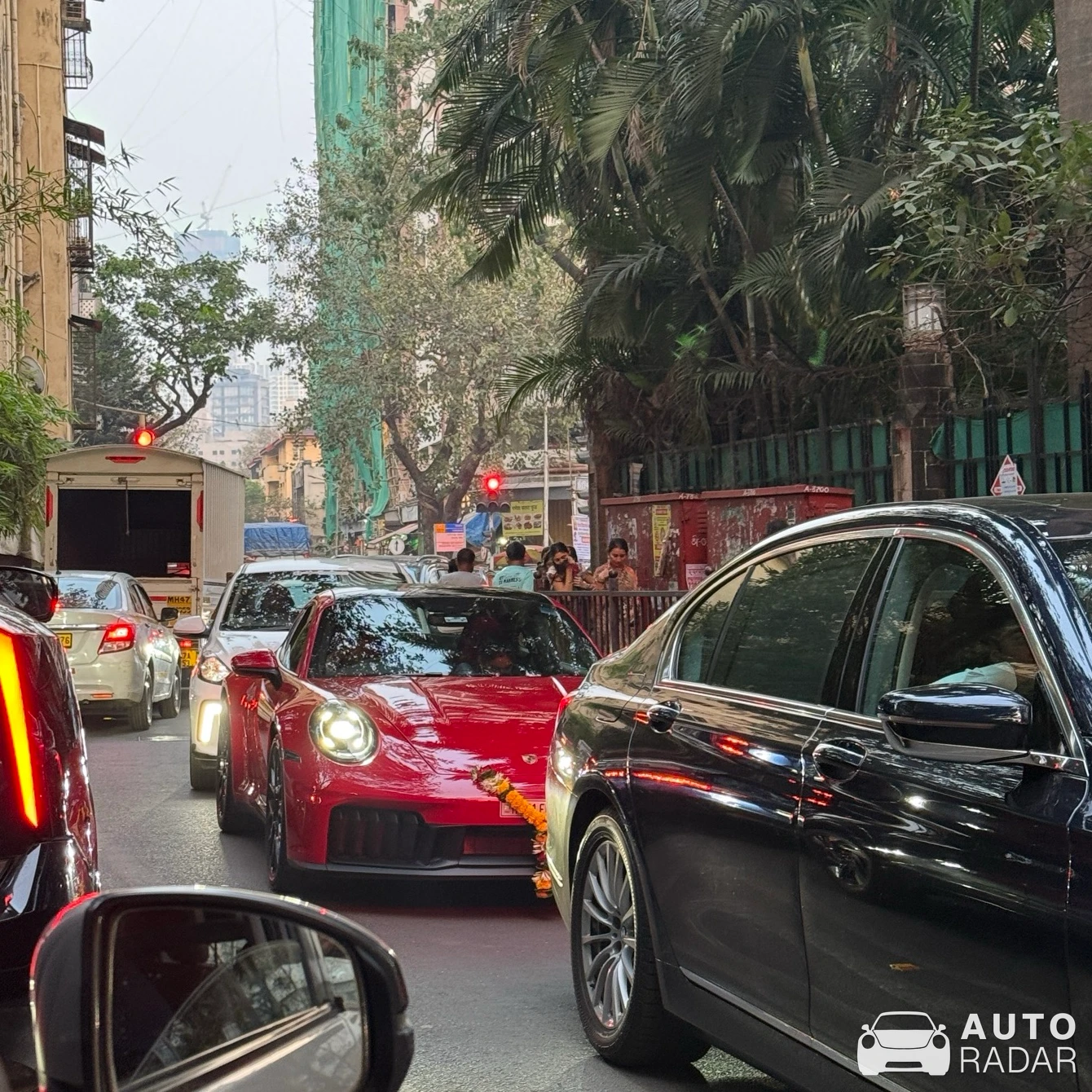 Porsche 992 Targa 4 GTS MkI spotted in Mumbai, India