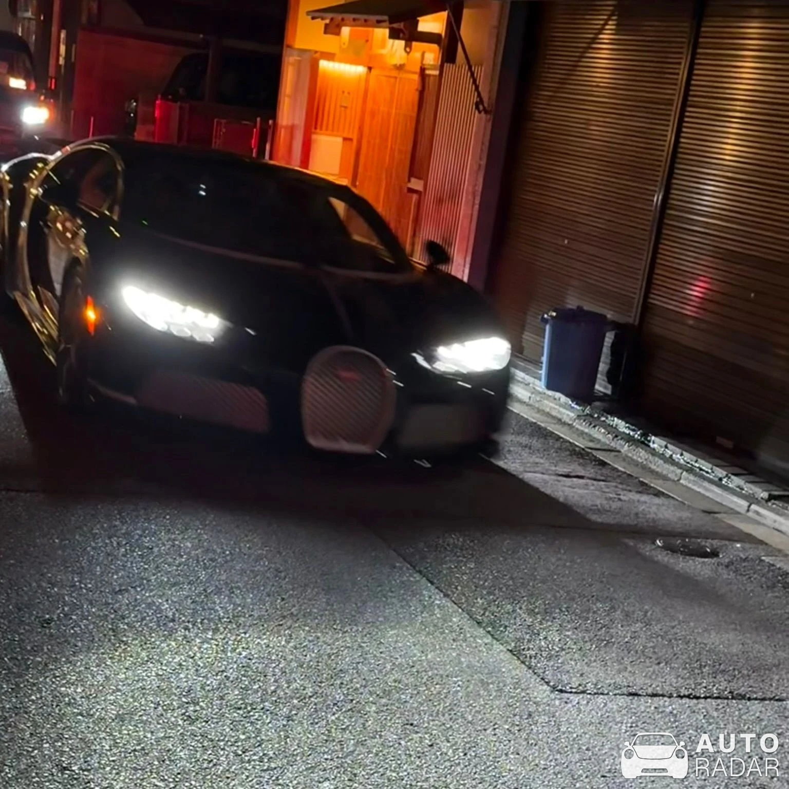 Bugatti Chiron spotted in Funabashi