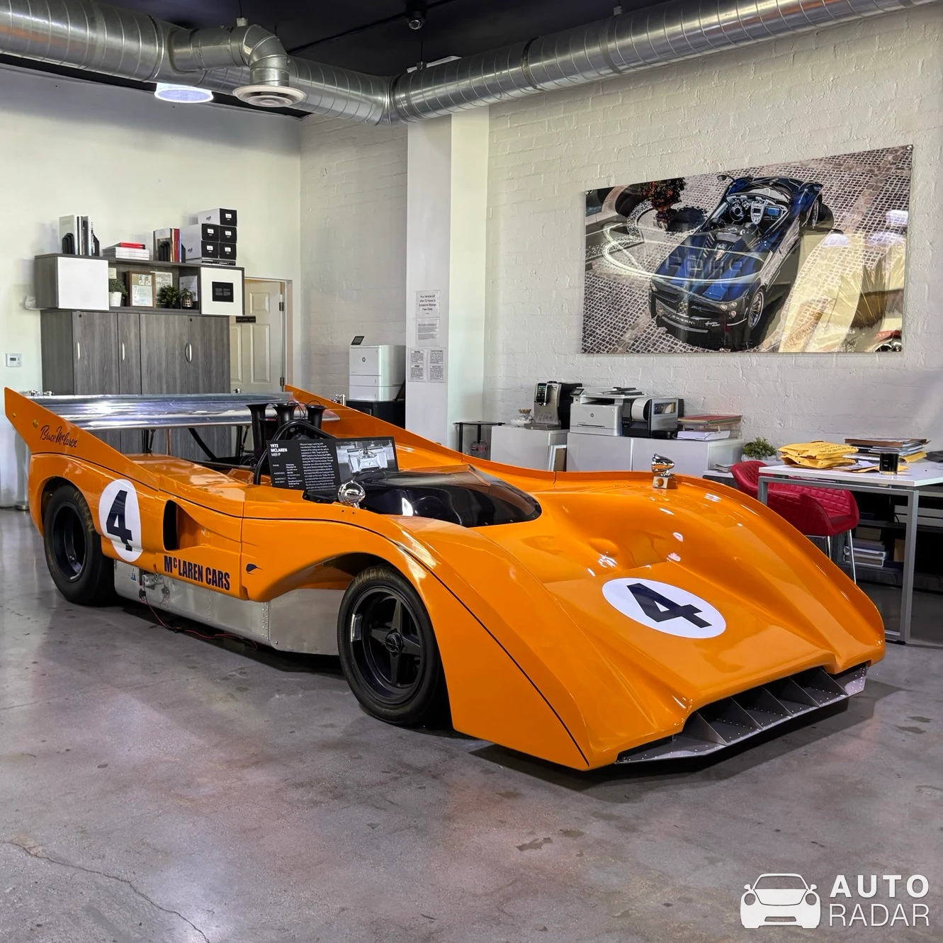 McLaren M8F spotted in Beverly Hills