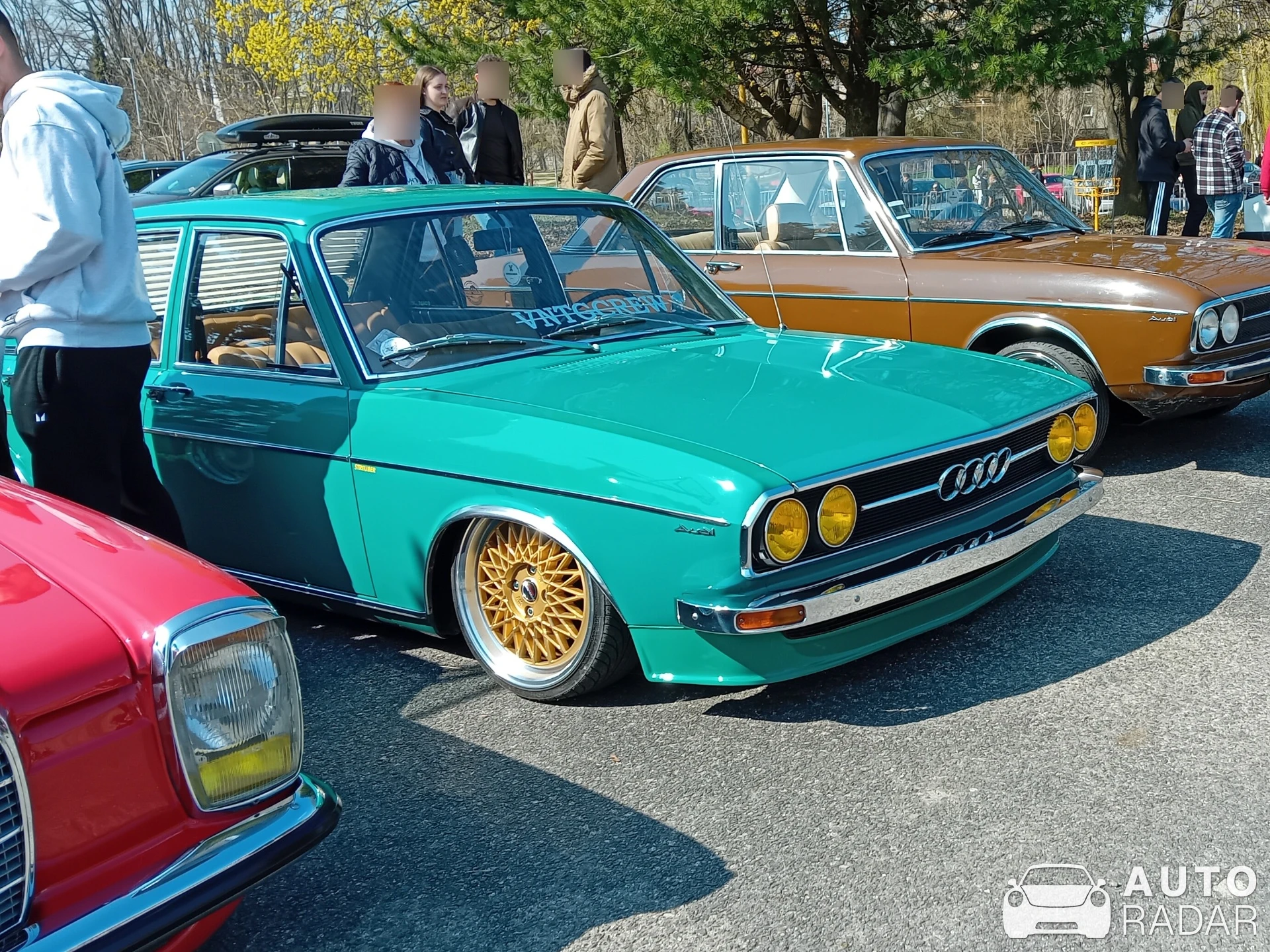 Audi 100 Coupe S C1 spotted in Žilina