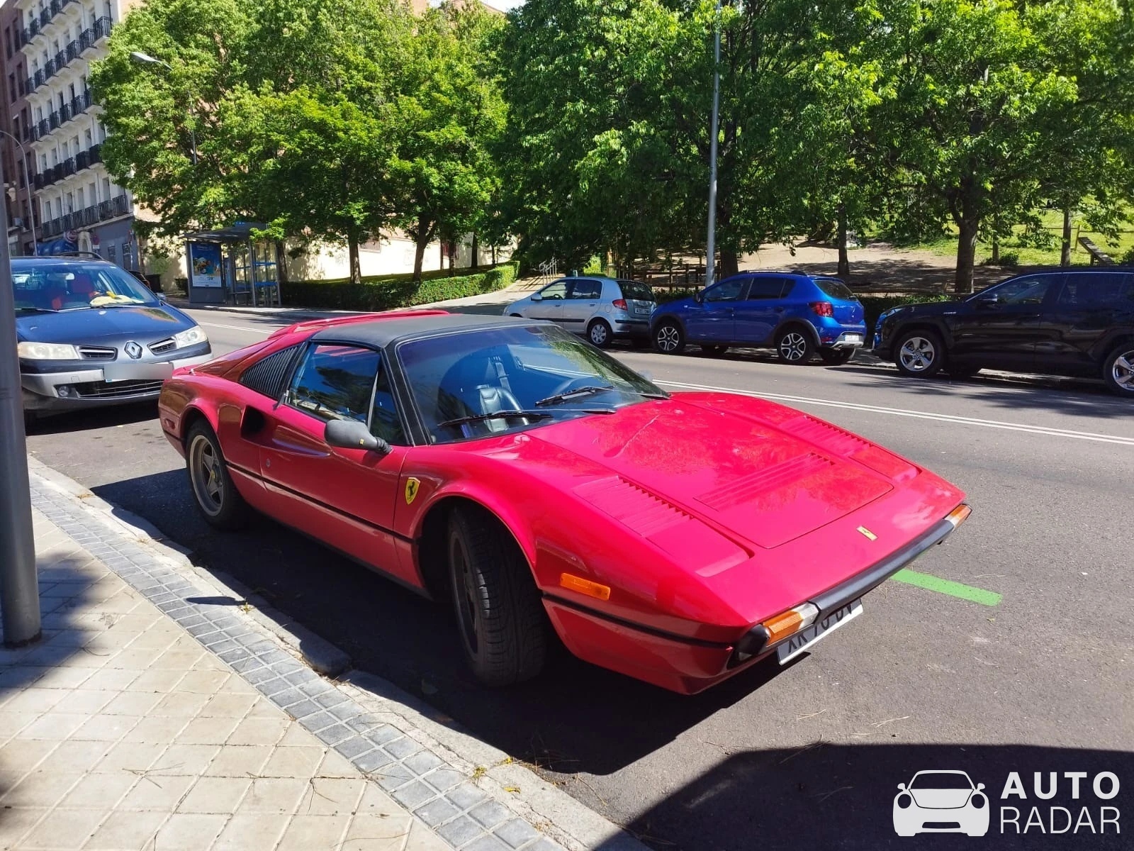 Ferrari 308 GTB Quattrovalvole spotted in Madrid, Spain