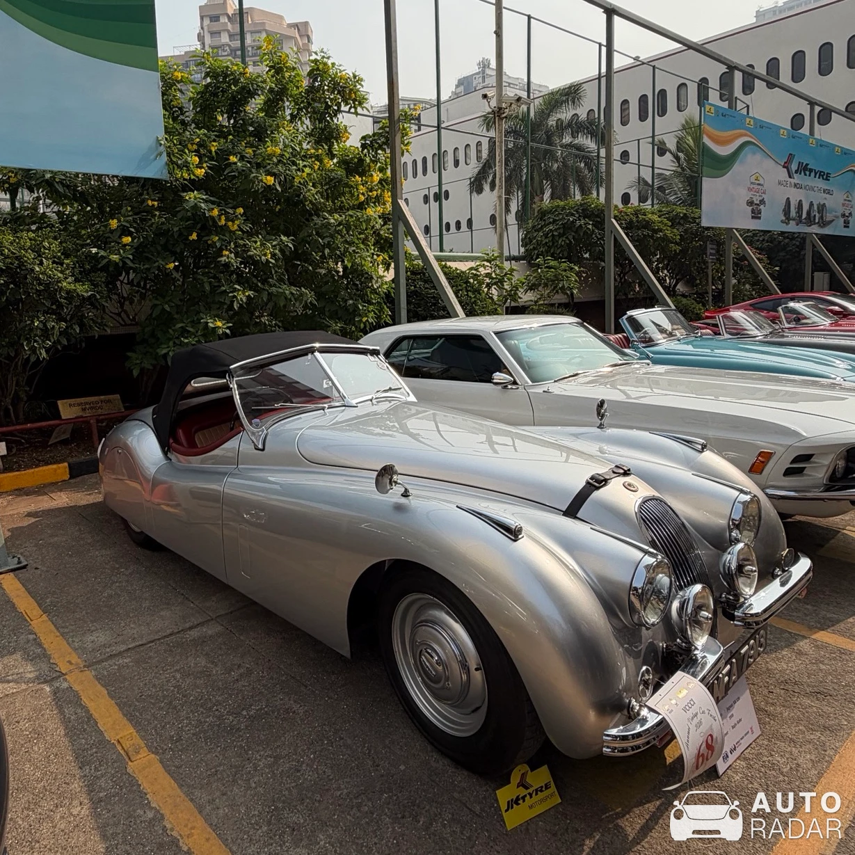 Jaguar XKR 120 spotted in Mumbai, India