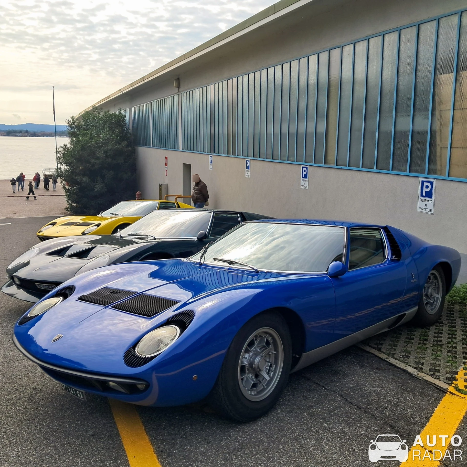 Lamborghini Miura P400 S spotted in Predore, Italy