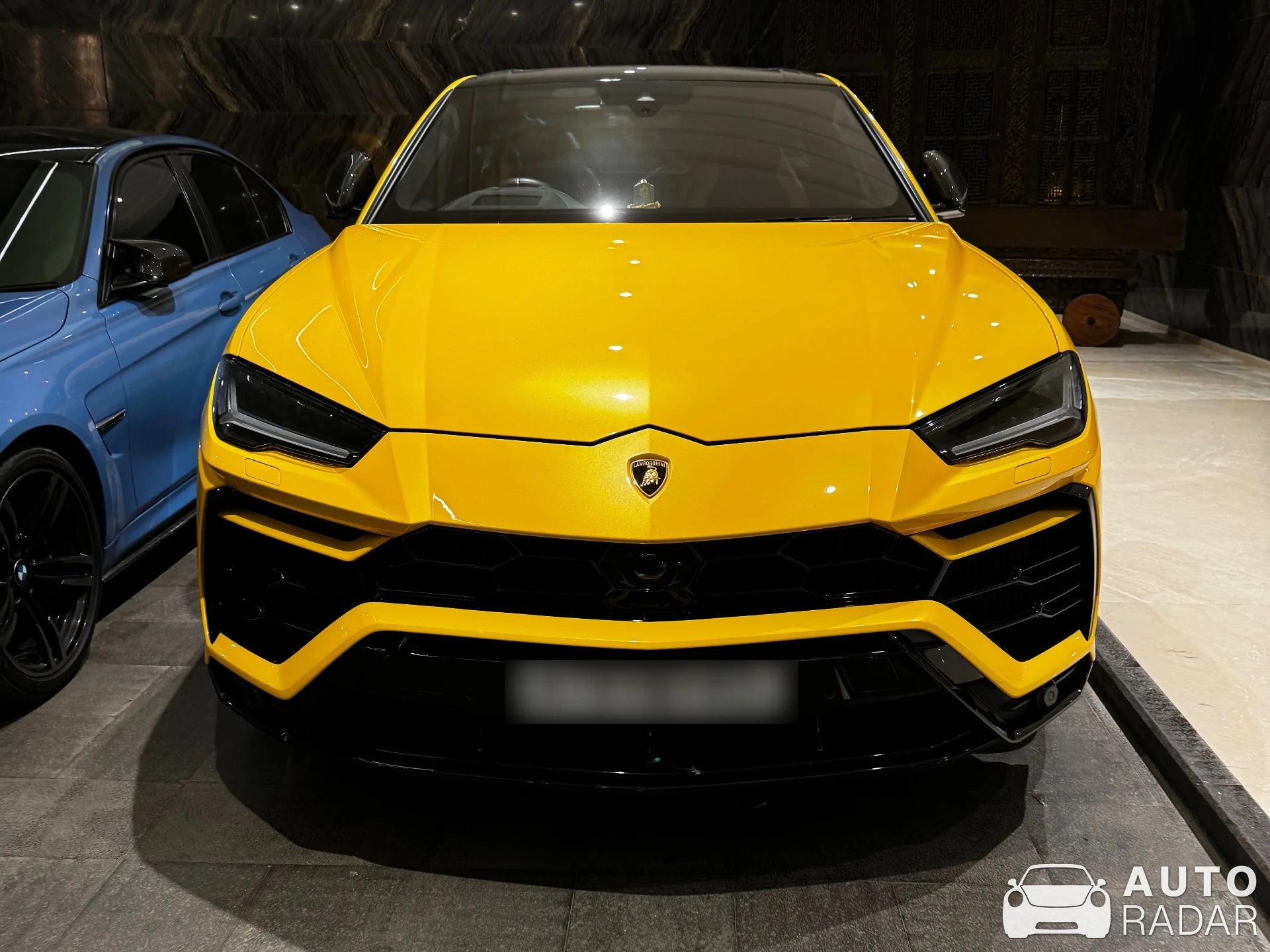 Lamborghini Urus spotted in Mumbai, India