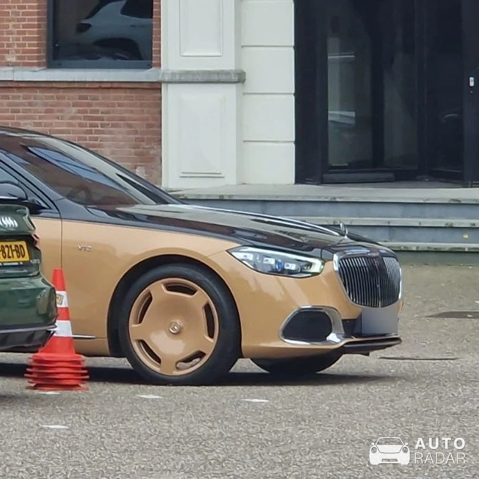 Mercedes-Maybach S 680 X Virgil Abloh spotted in Amsterdam