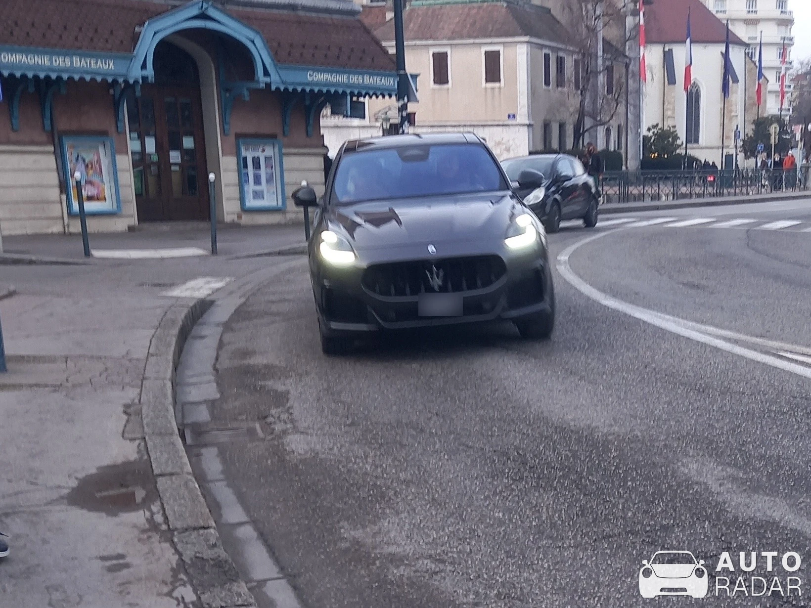 Maserati Grecale spotted in Annecy, France