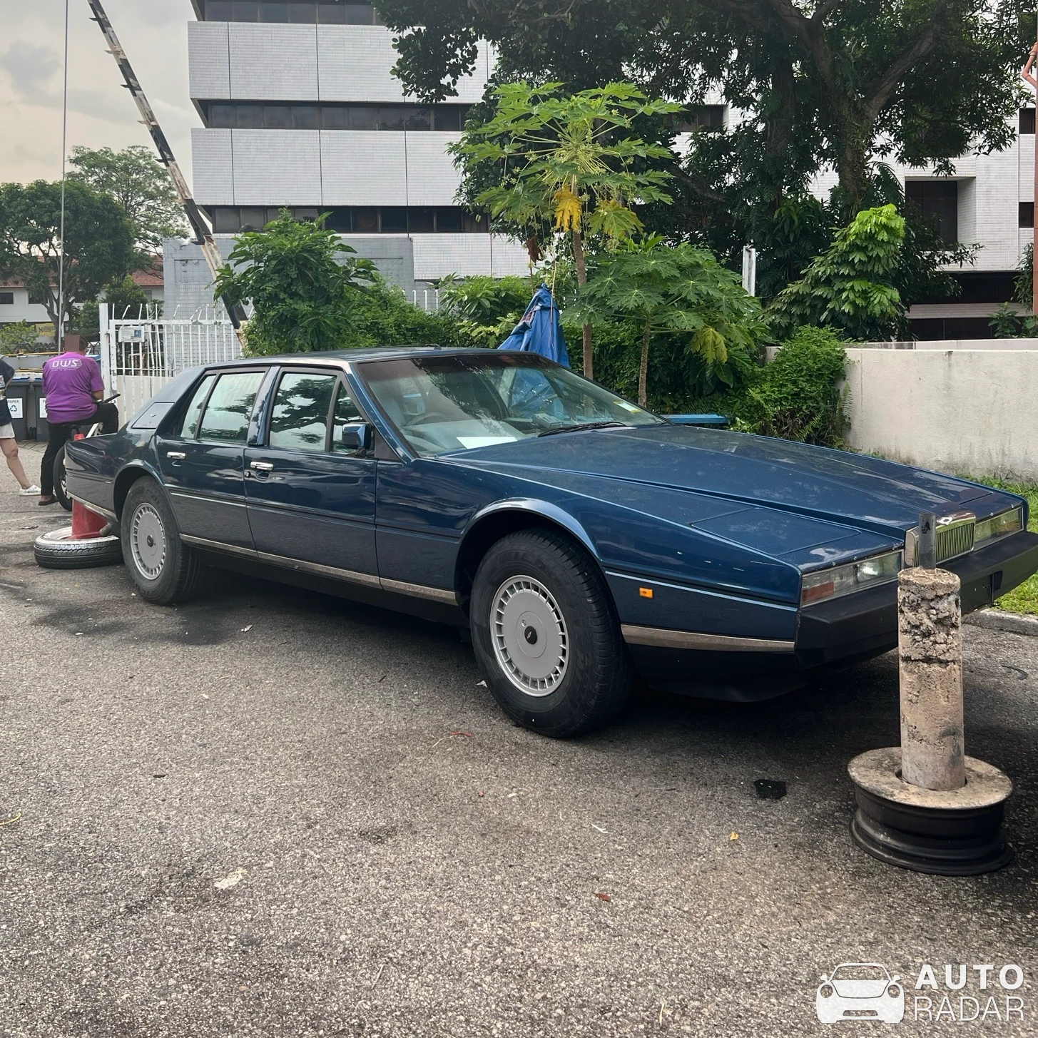 Aston Martin Lagonda spotted in Singapore
