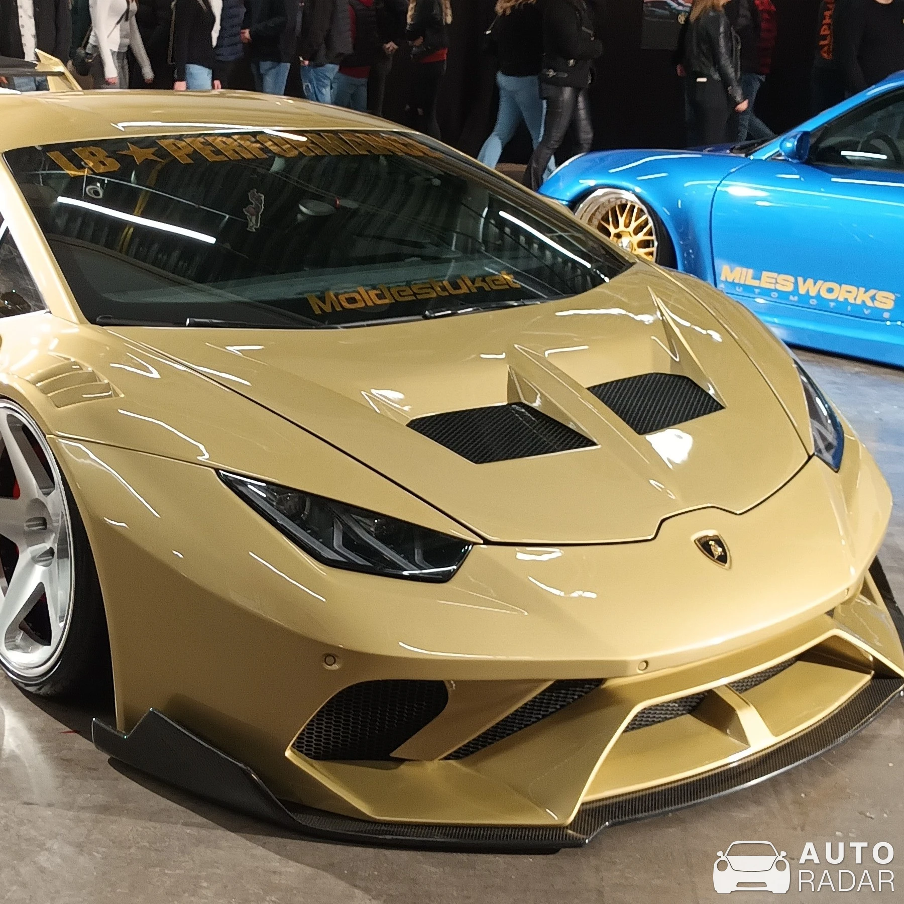 Lamborghini Huracán LP610-4 Liberty Walk LB Performance spotted in Rosenlund, Sweden