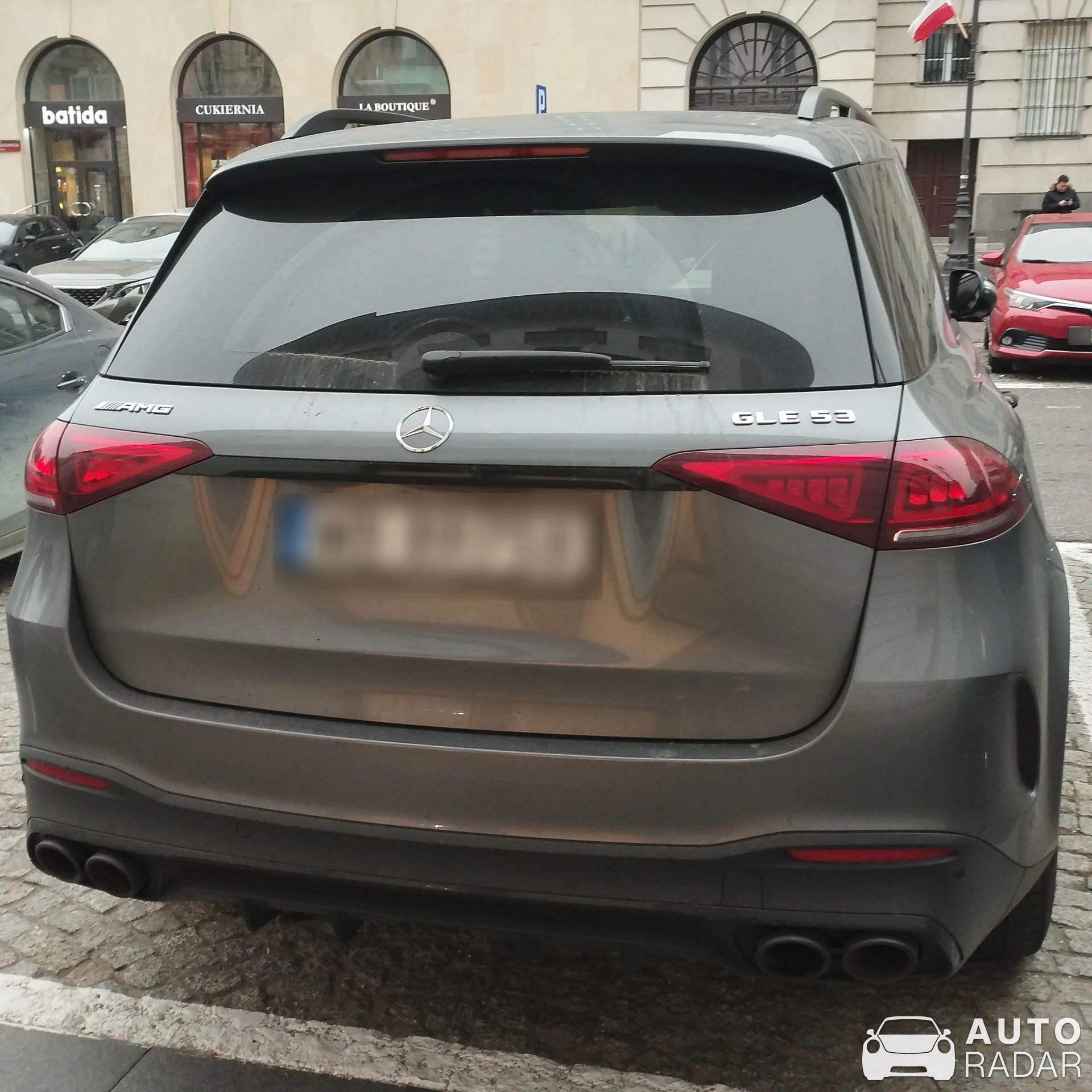 Mercedes-AMG GLE 53 W167 spotted in Warszawa, Poland