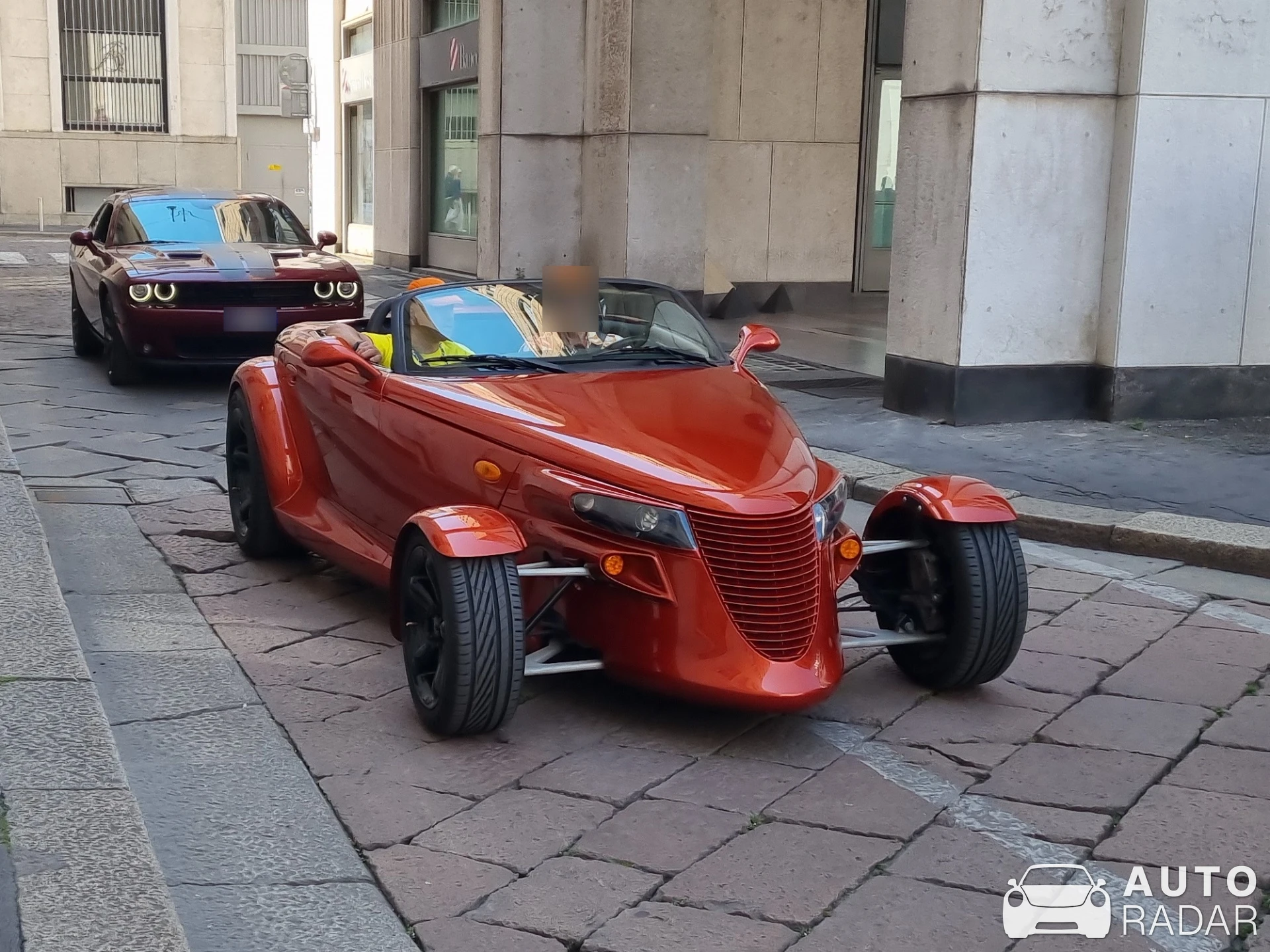 Plymouth Prowler spotted in Milano