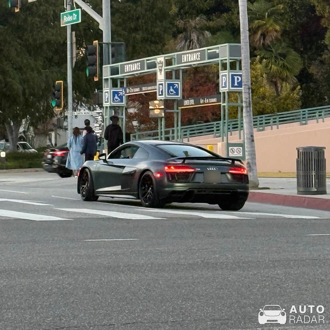 Audi R8 V10 spotted in Beverly Hills, United States