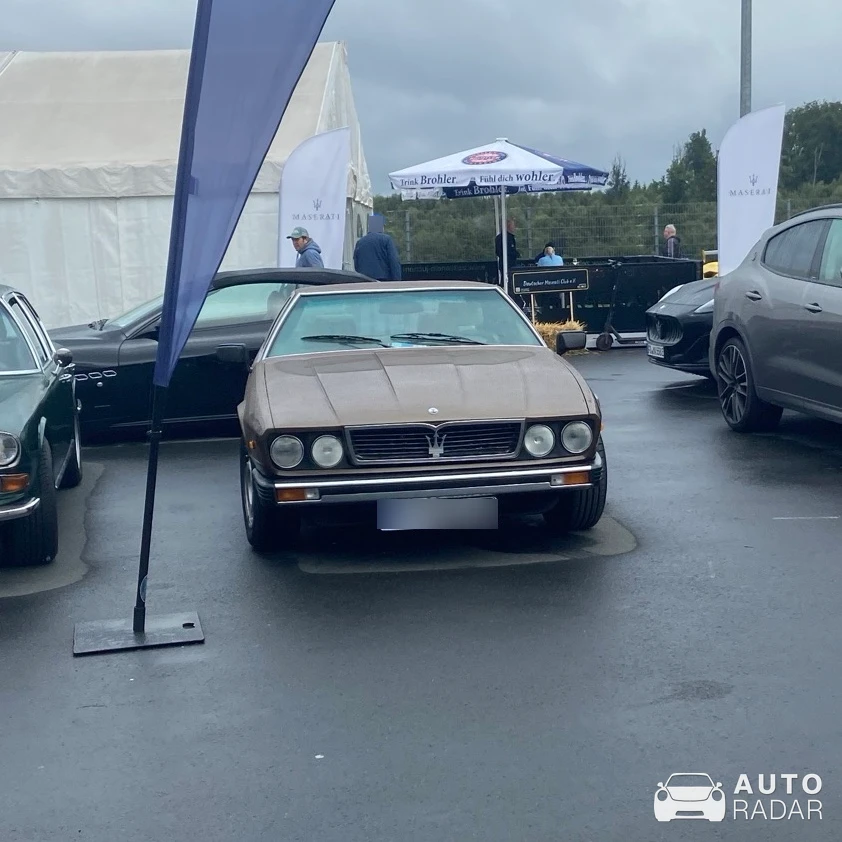 Maserati Kyalami spotted in Nürburg
