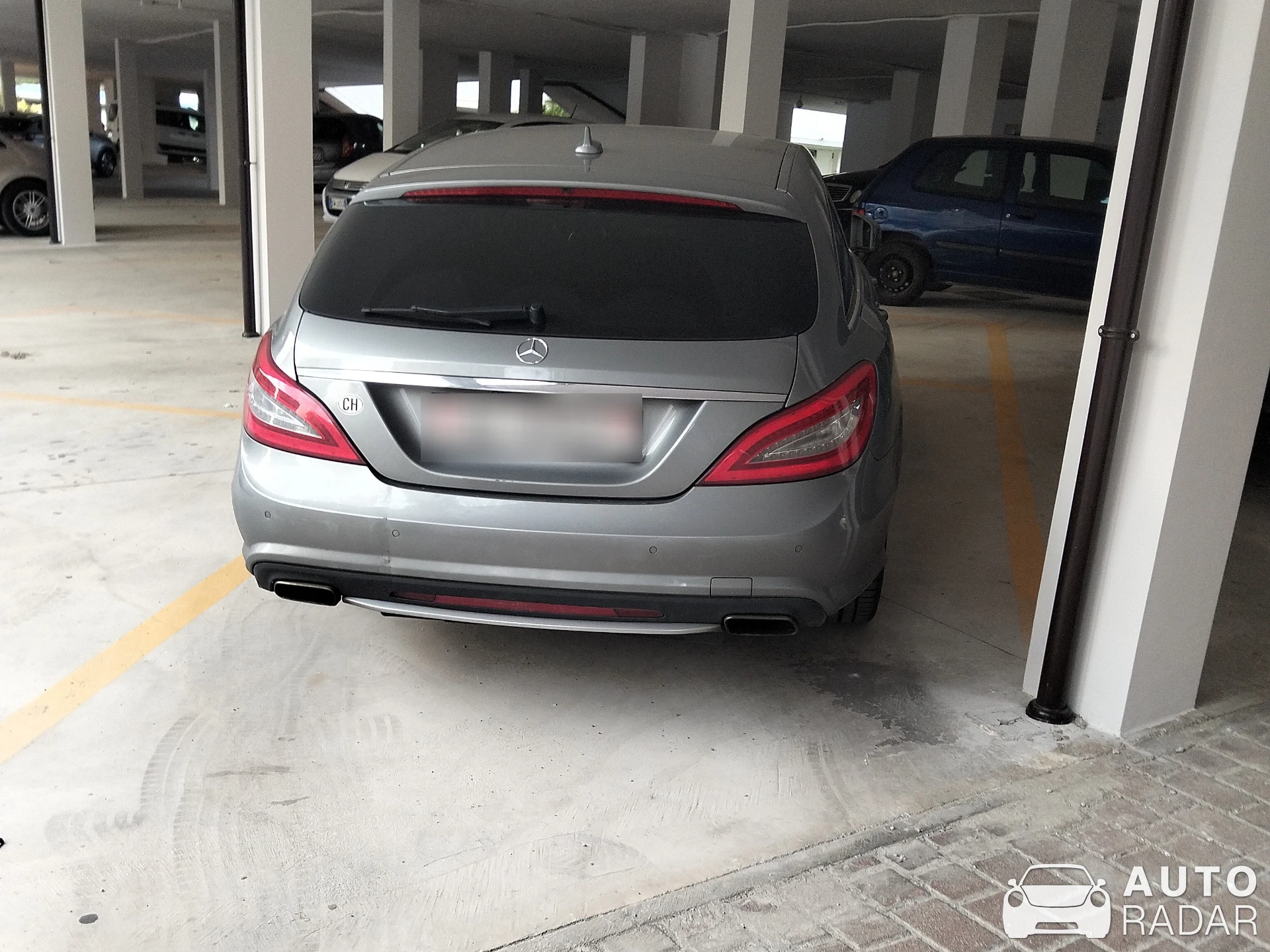 Mercedes-Benz CLS X218 Shooting Brake spotted in Ravenna