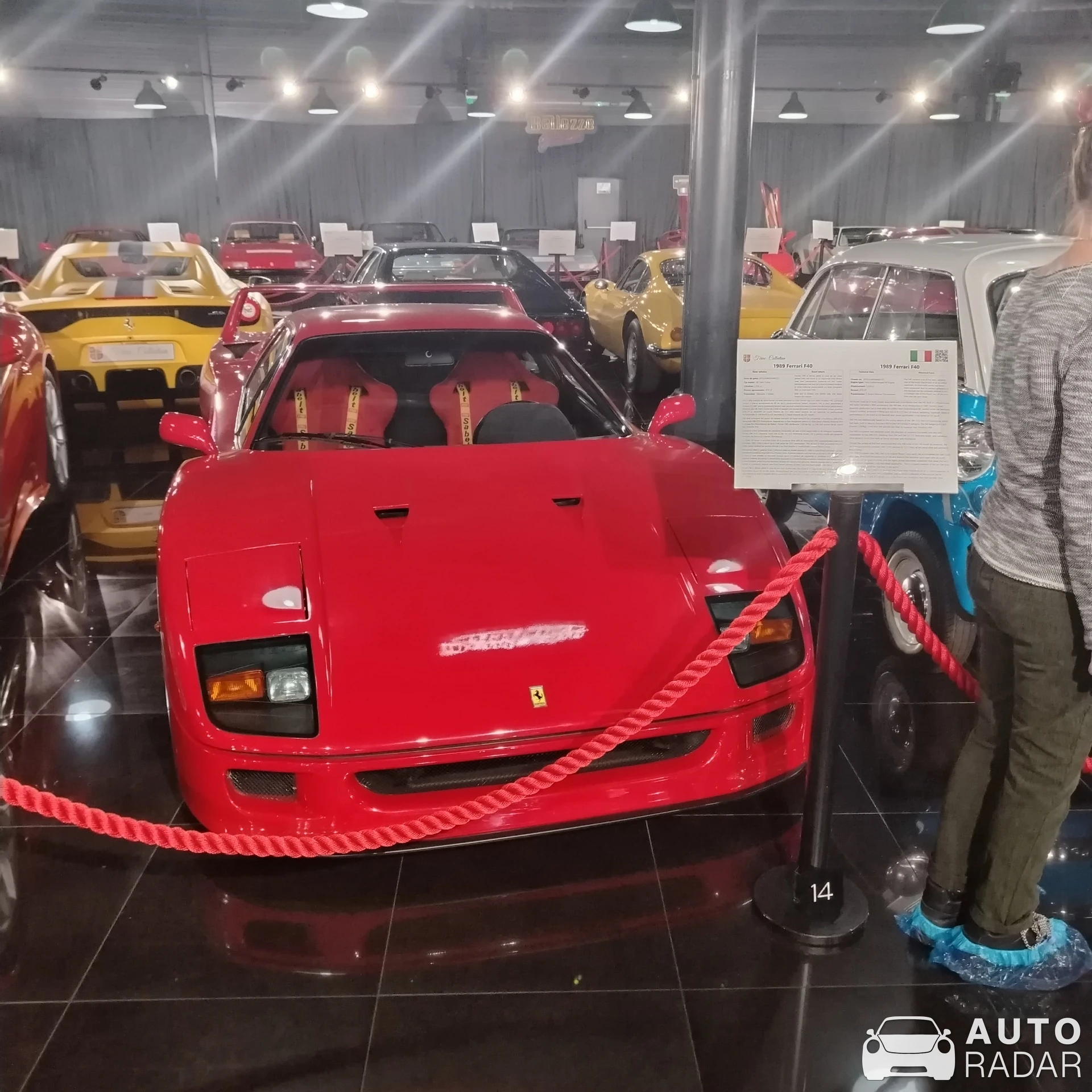 Ferrari F40 spotted in Otopeni, Romania