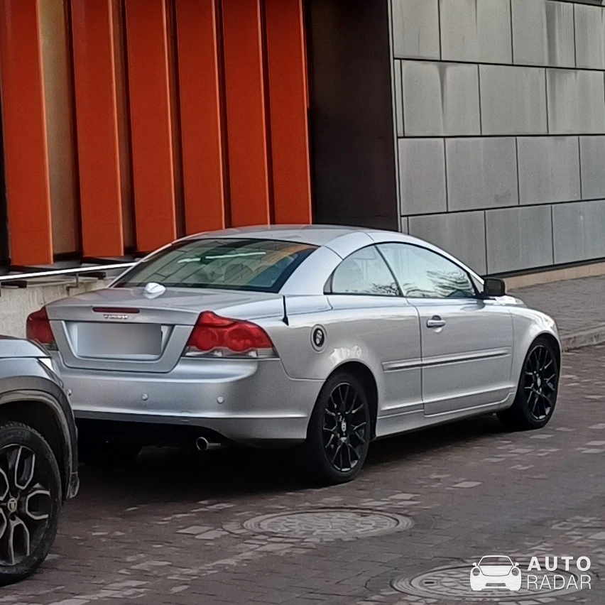Volvo C70 spotted in Liepāja