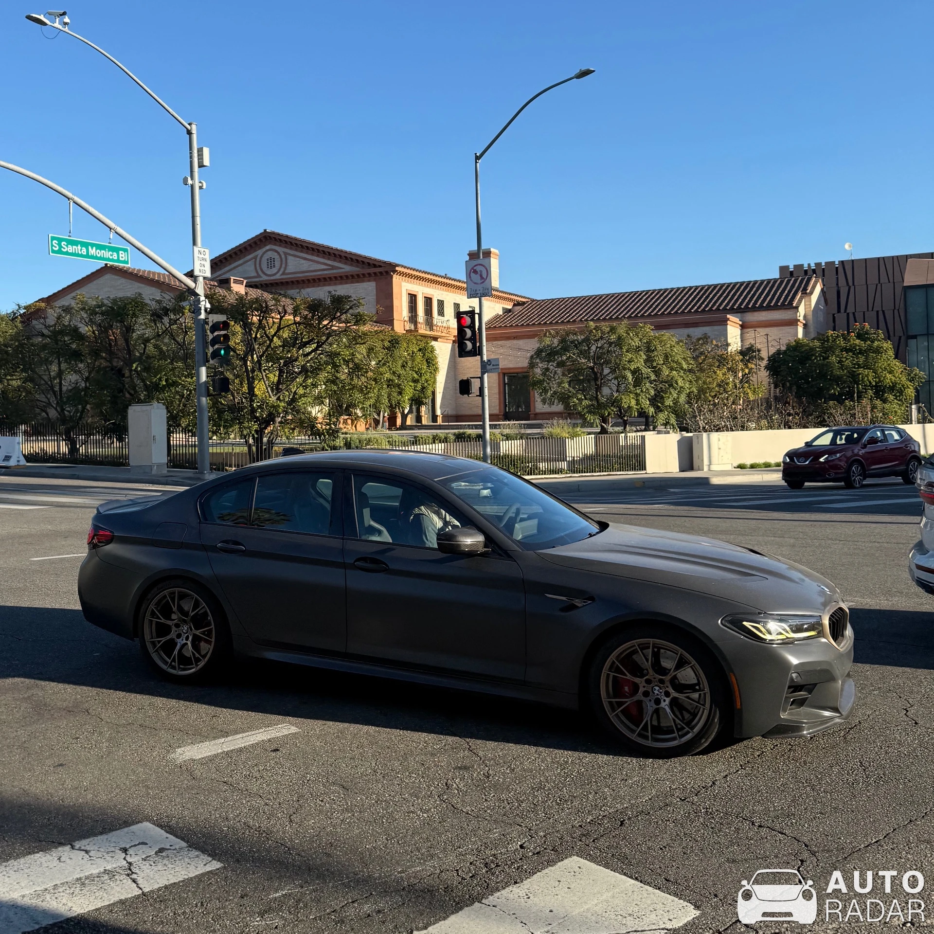 BMW M5 F90 CS spotted in Beverly Hills, United States