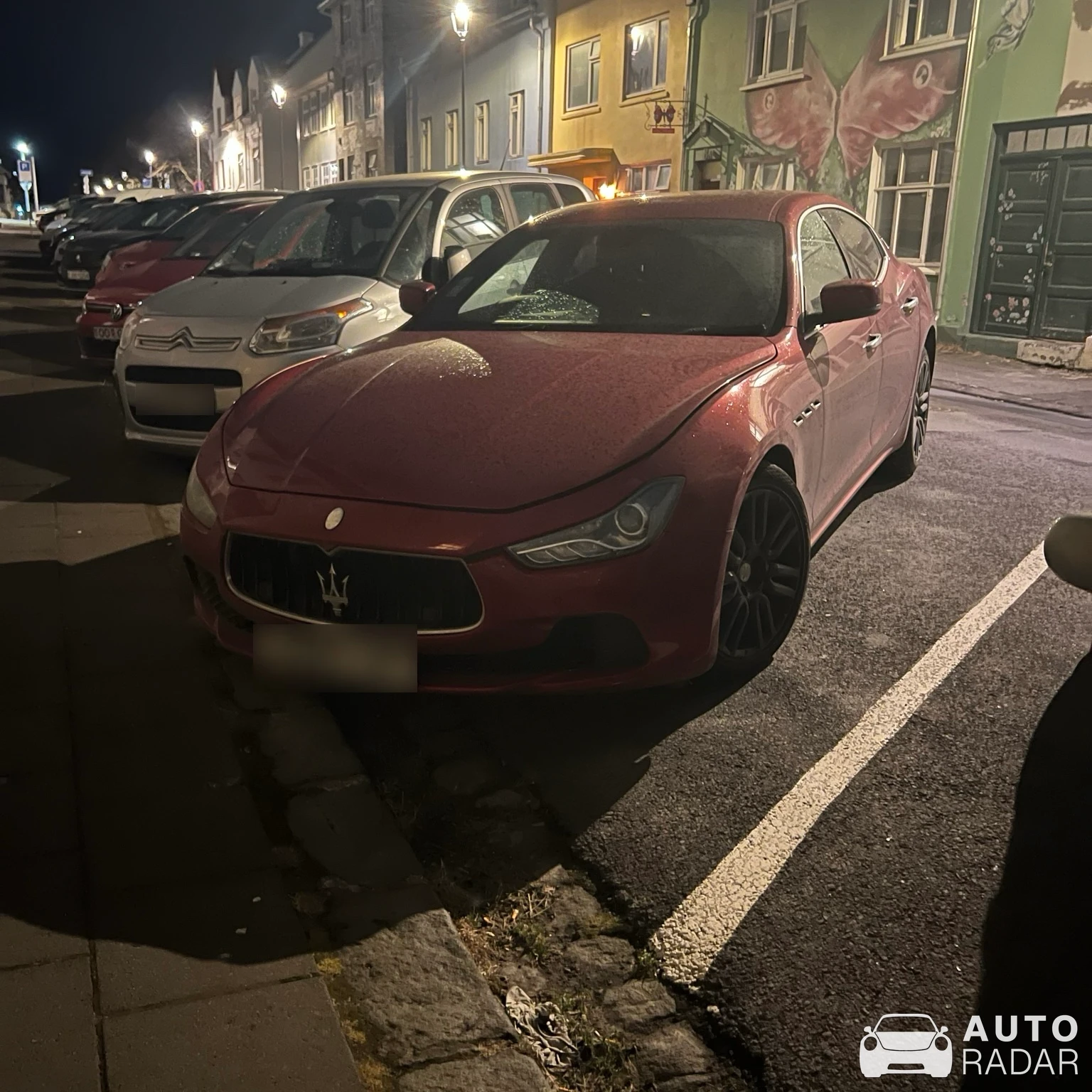 Maserati Ghibli spotted in Reykjavík, Iceland