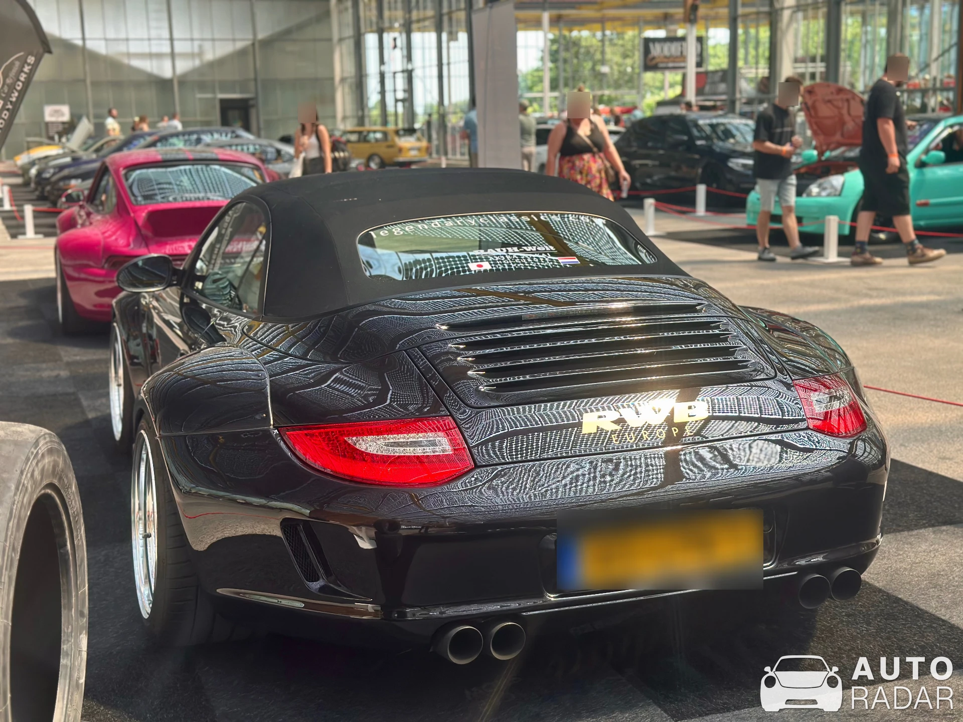 Porsche Rauh-Welt Begriff 997 Cabriolet spotted in Vijfhuizen