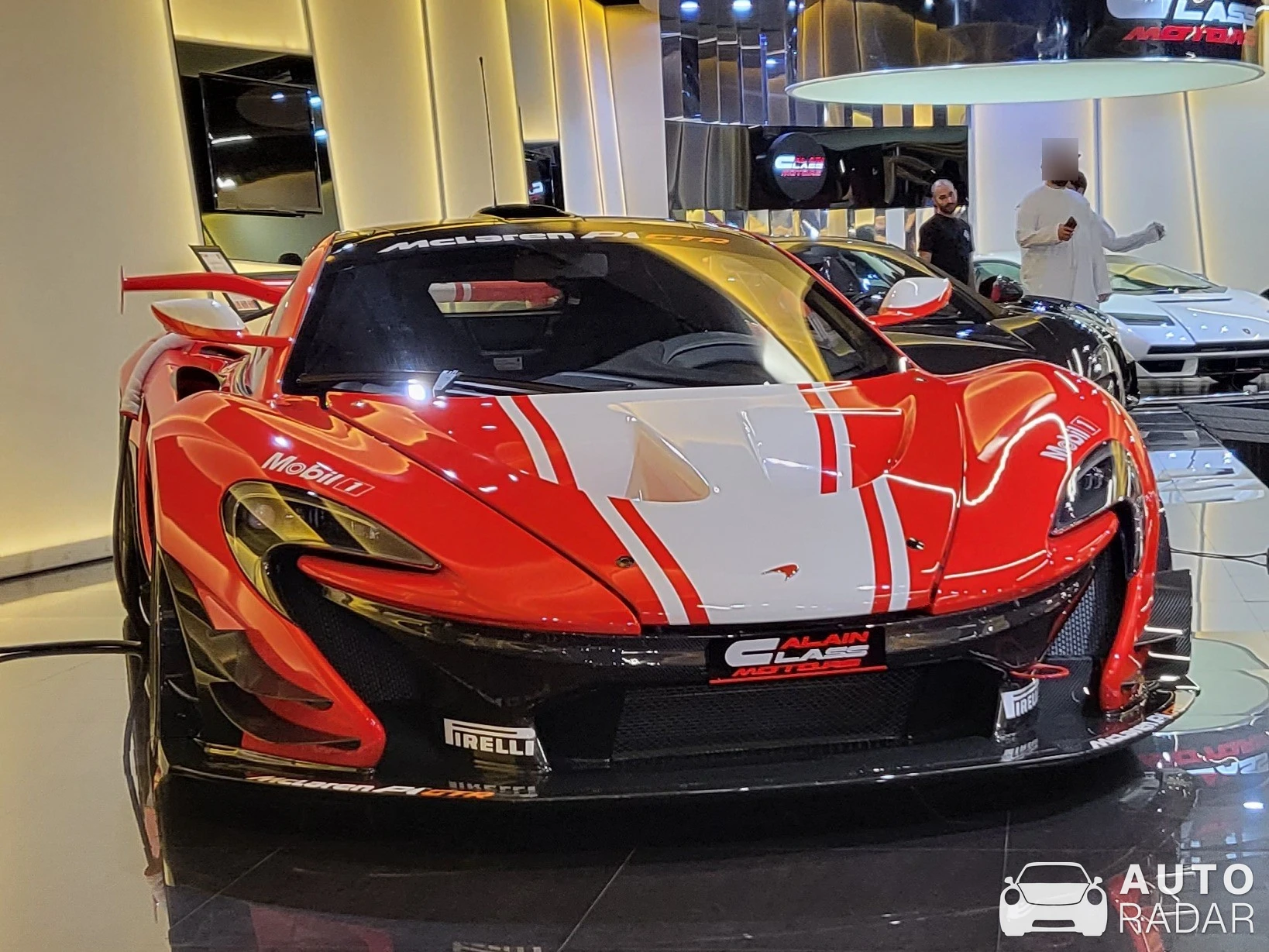McLaren P1 GTR spotted in Dubai, United Arab Emirates