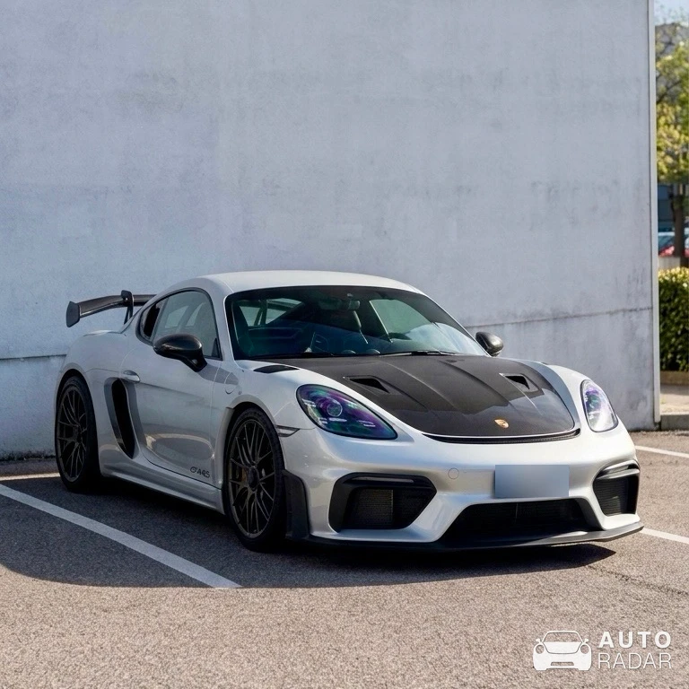 Porsche 718 Cayman GT4 RS spotted in Bolzano